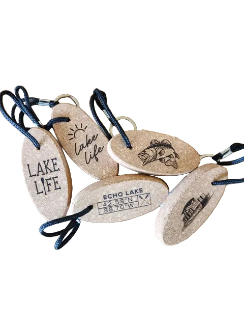 Tower House Echo Lake Cork Keychain-Accessories-Advanced Sportswear