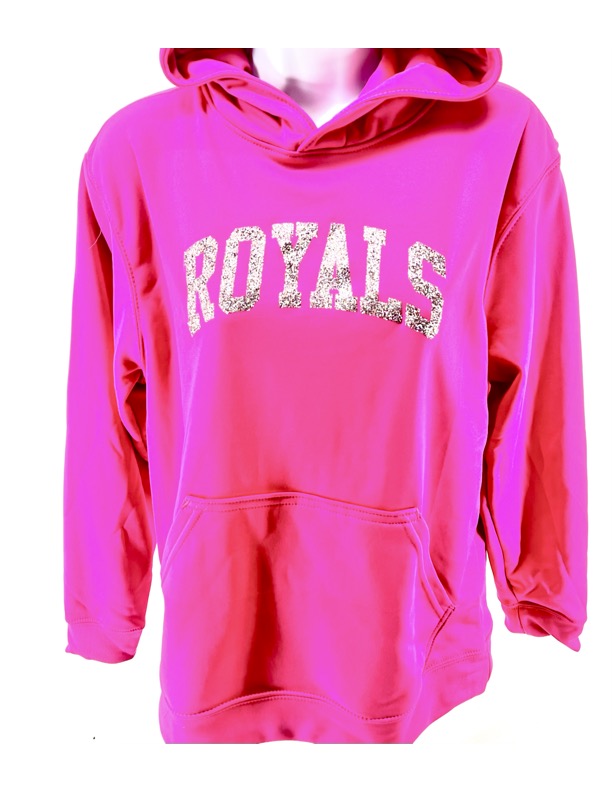 Royals Youth Wicking Fleece Augusta Hoodie-Advanced Sportswear