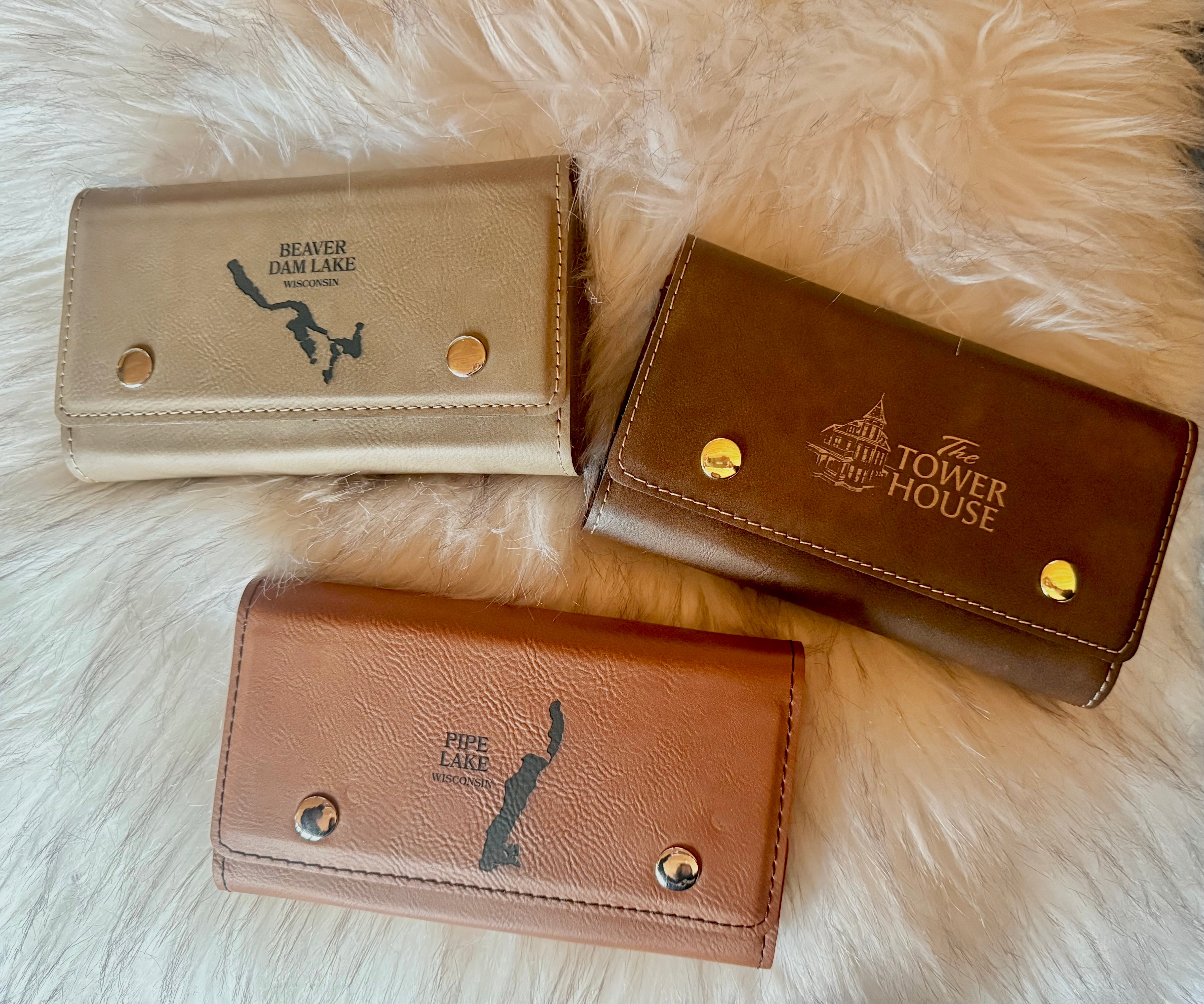 Tower House Dice/Card Set Leatherette-Accessories-Advanced Sportswear
