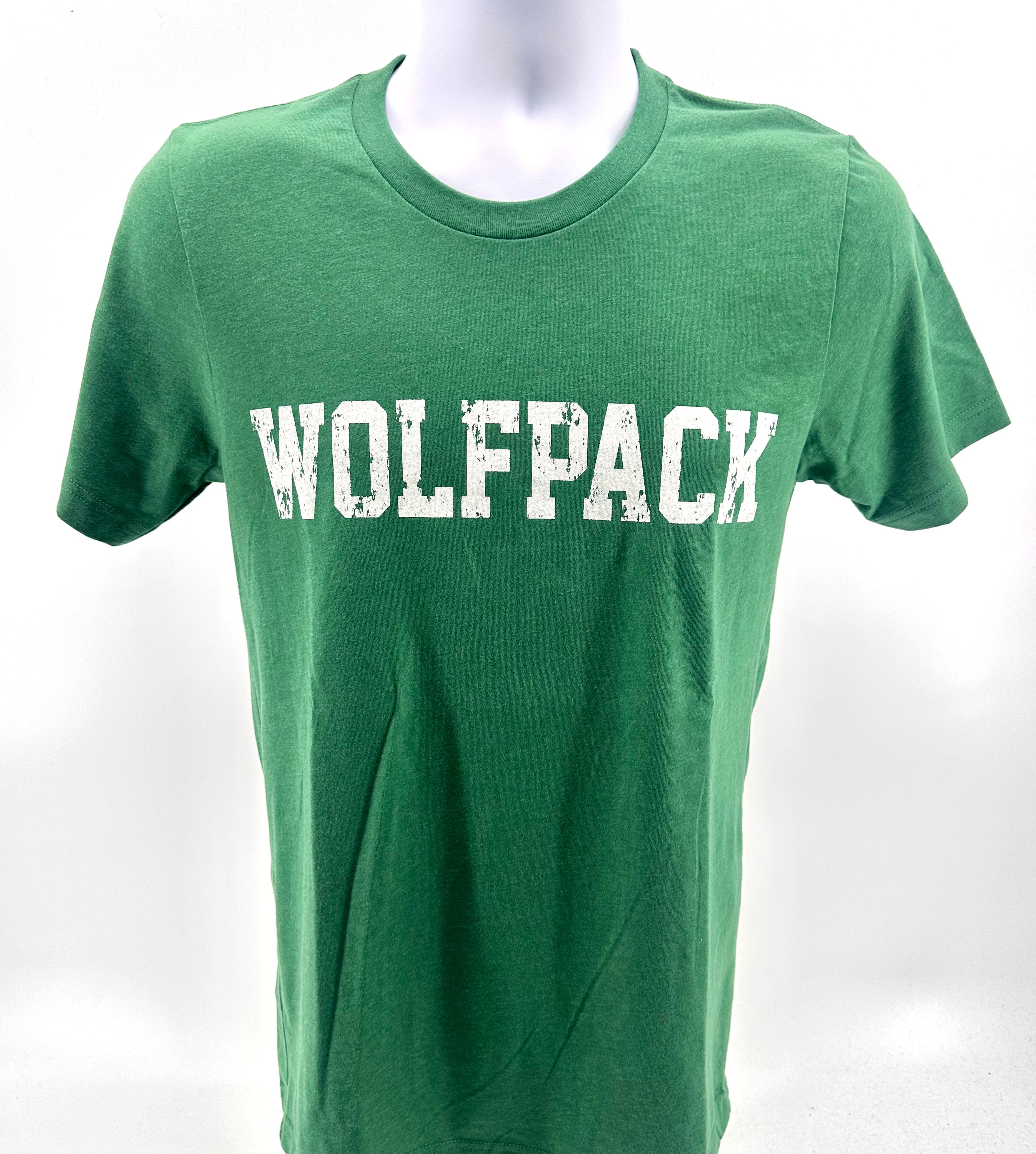 Distressed Wolfpack Bella Canvas Tee-TShirts-Advanced Sportswear