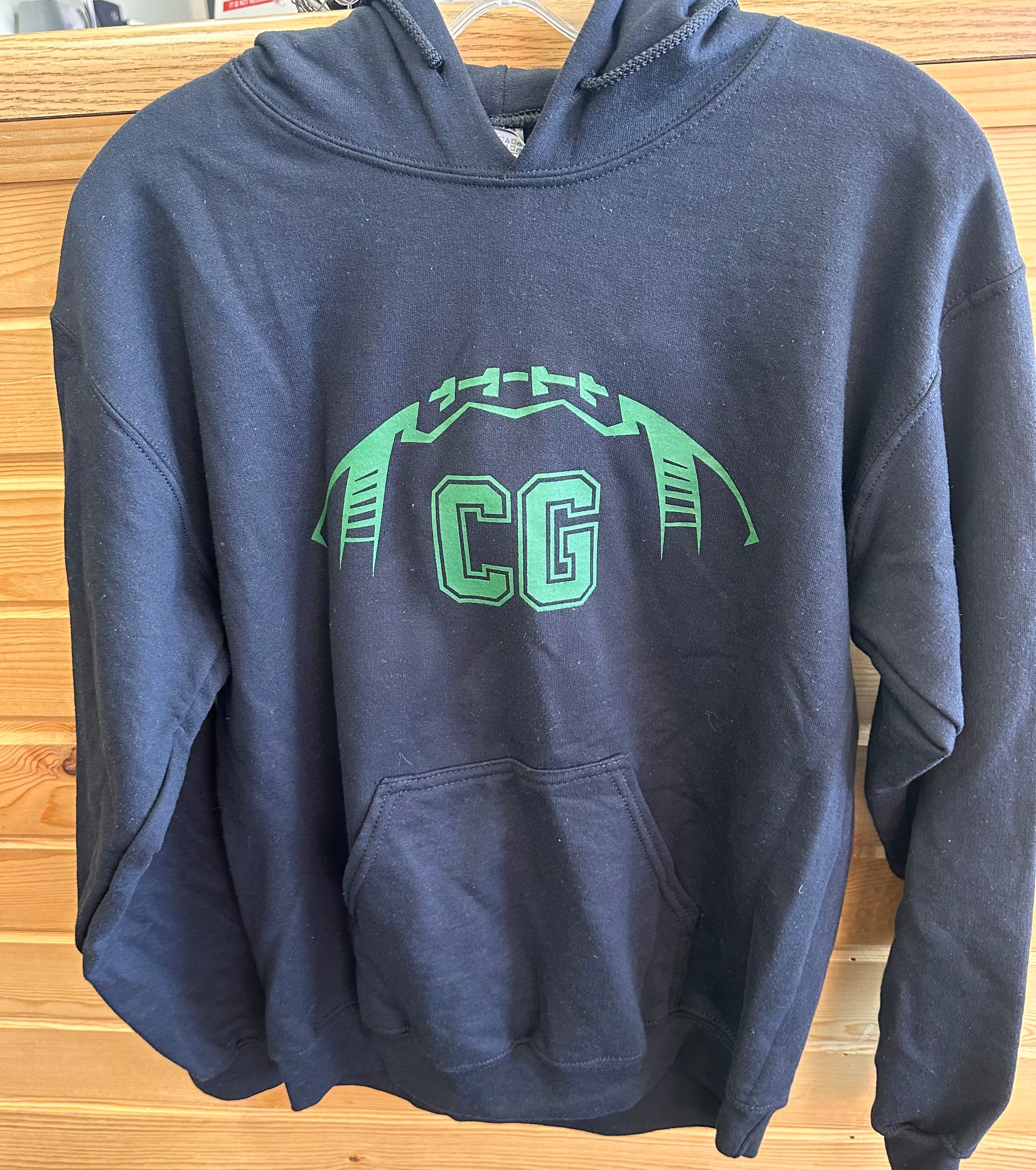 CG Football Fleece Hoodie-Hoodies-Advanced Sportswear