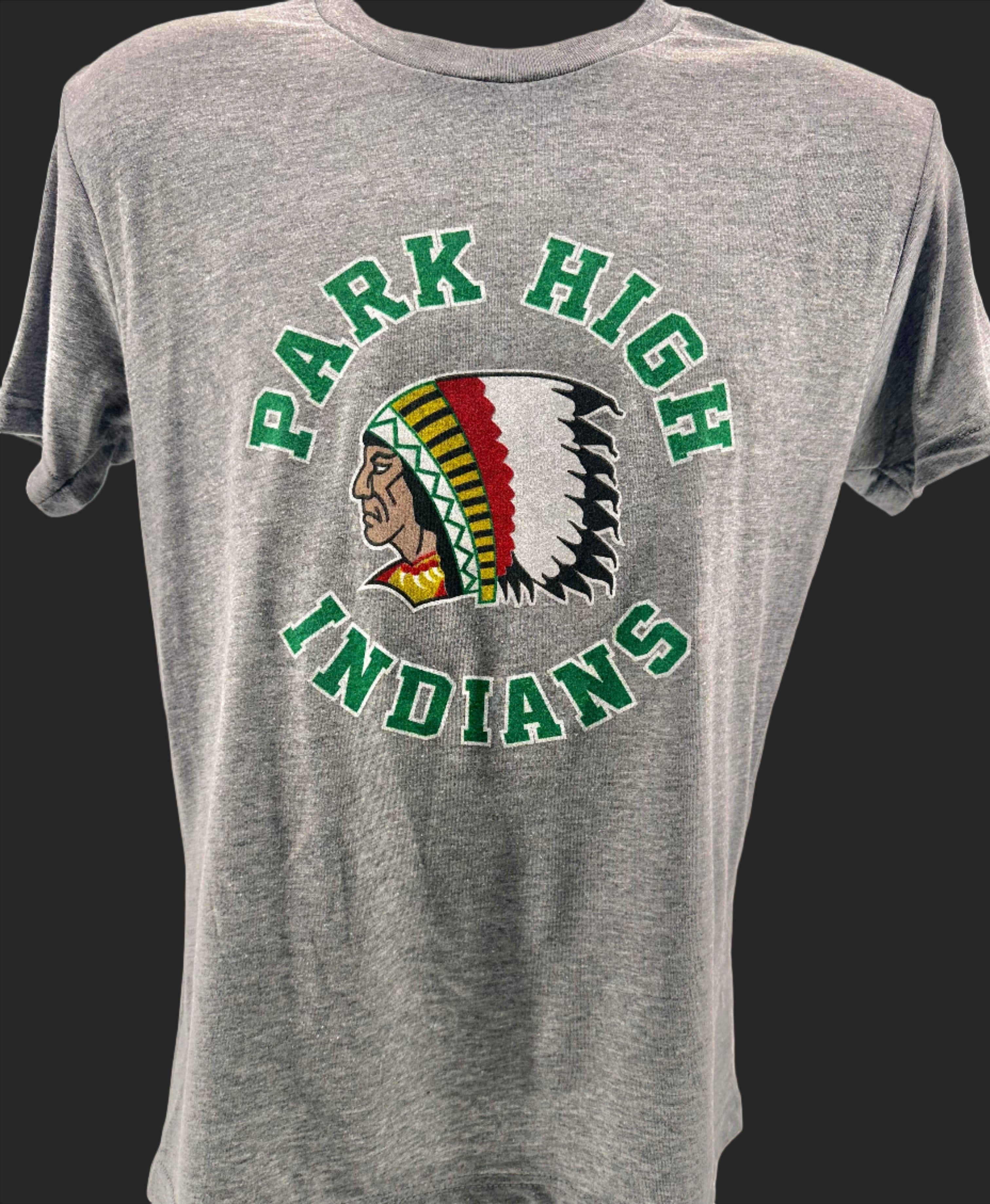 Park Indians Triblend Tee-Tees-Advanced Sportswear