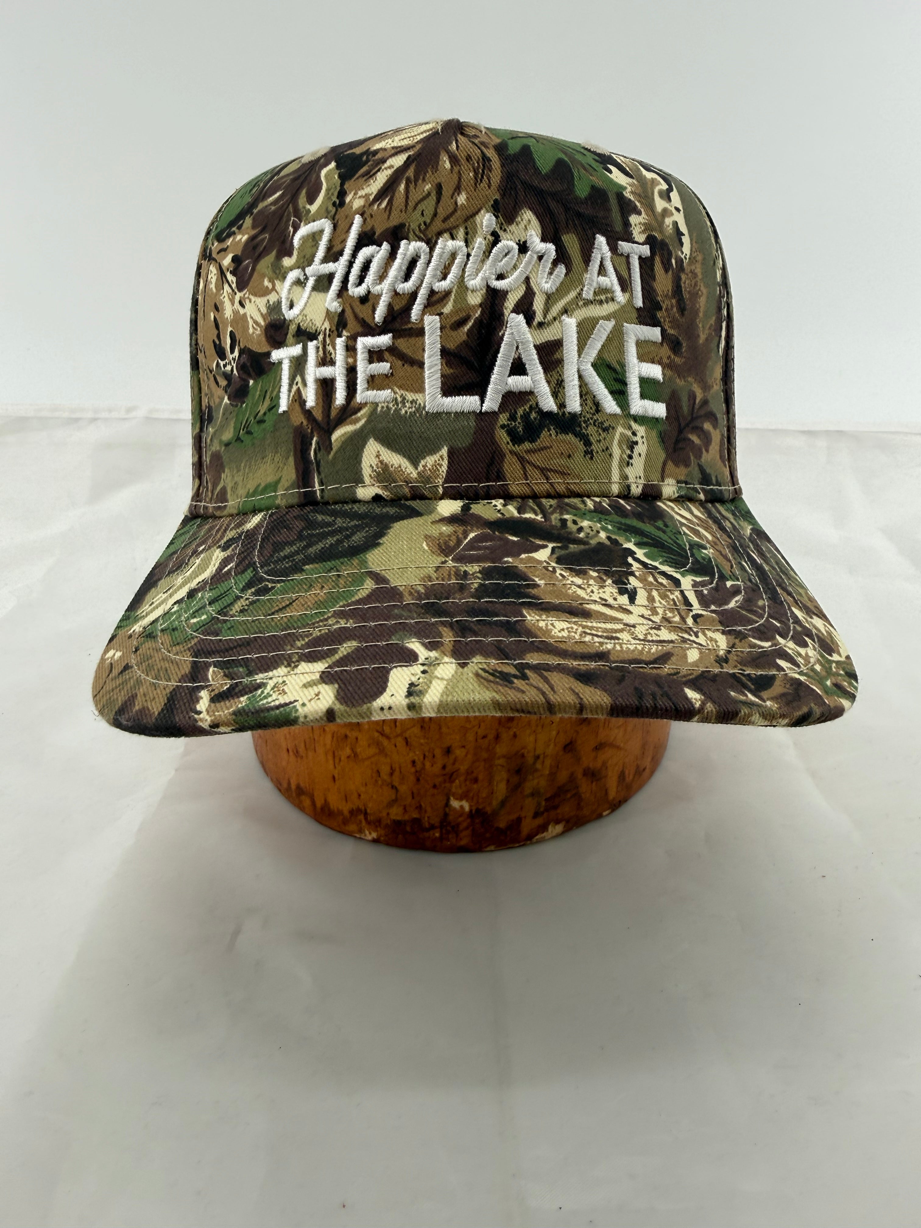 Tower House Camo Happier At The Lake Hat-Hats-Advanced Sportswear