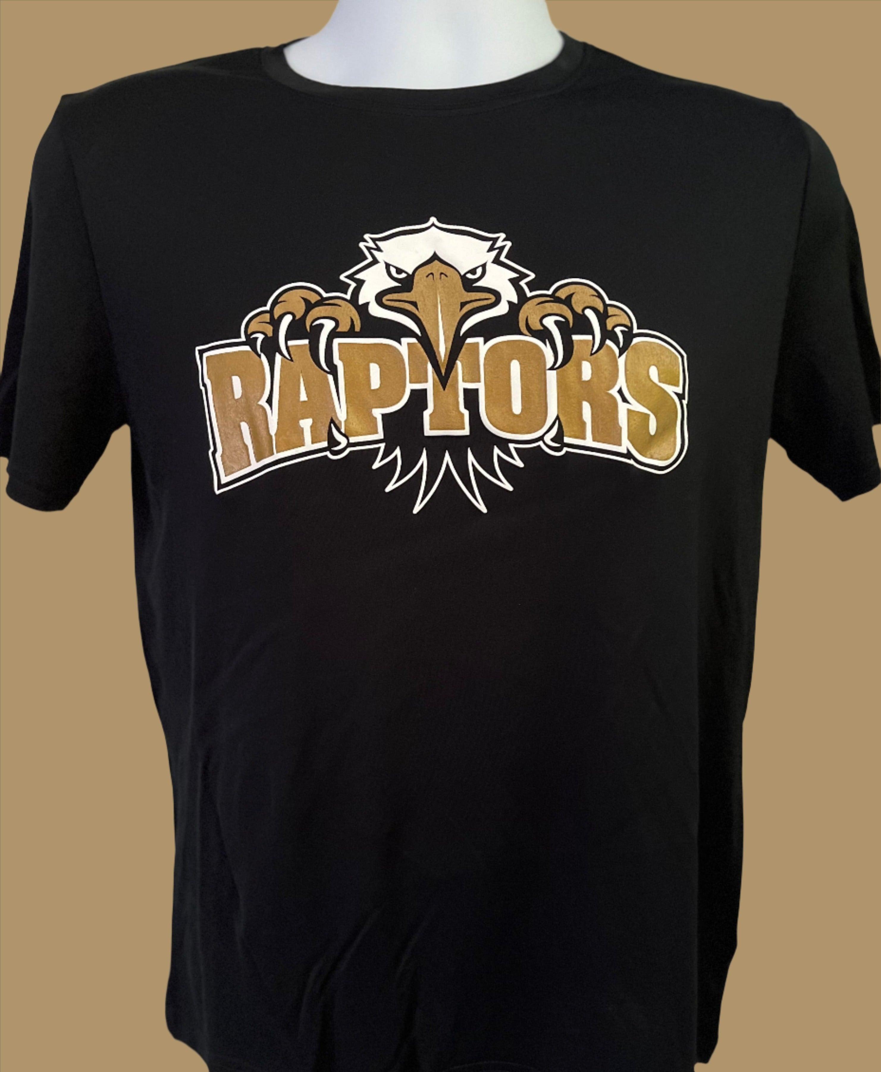 RAPTOR FRONT FACING NEXT LEVEL TEE-TShirts-Advanced Sportswear