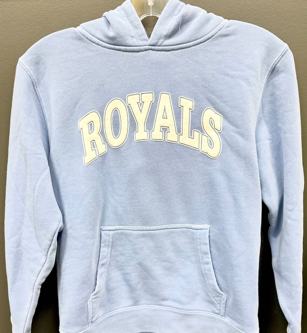 Royals Youth Puff Screen Hoodie-Hoodies-Advanced Sportswear