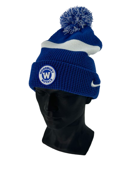 Woodbury Royals Nike Waffle Pom Beanie-Hats-Advanced Sportswear
