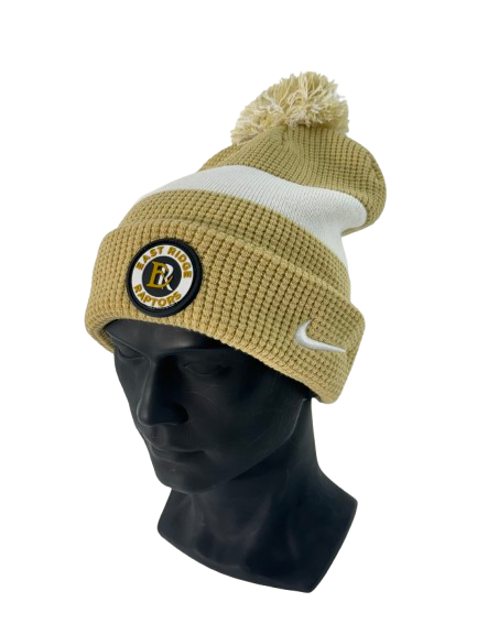 East Ridge Raptors Waffle Nike Pom Beanie-Hats-Advanced Sportswear