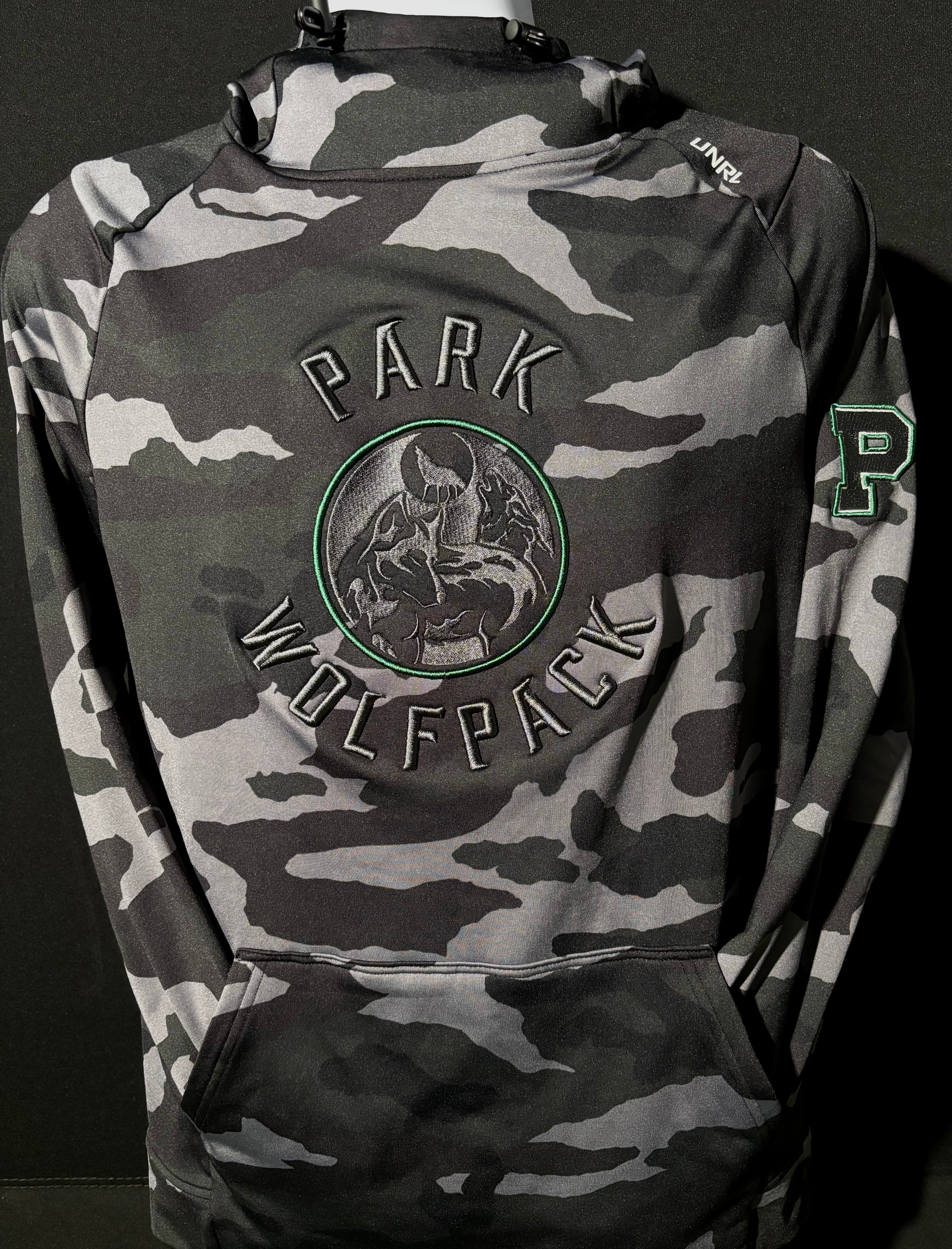 Park Wolfpack UNRL Camo Crossover II Hoodie-Hoodies-Advanced Sportswear