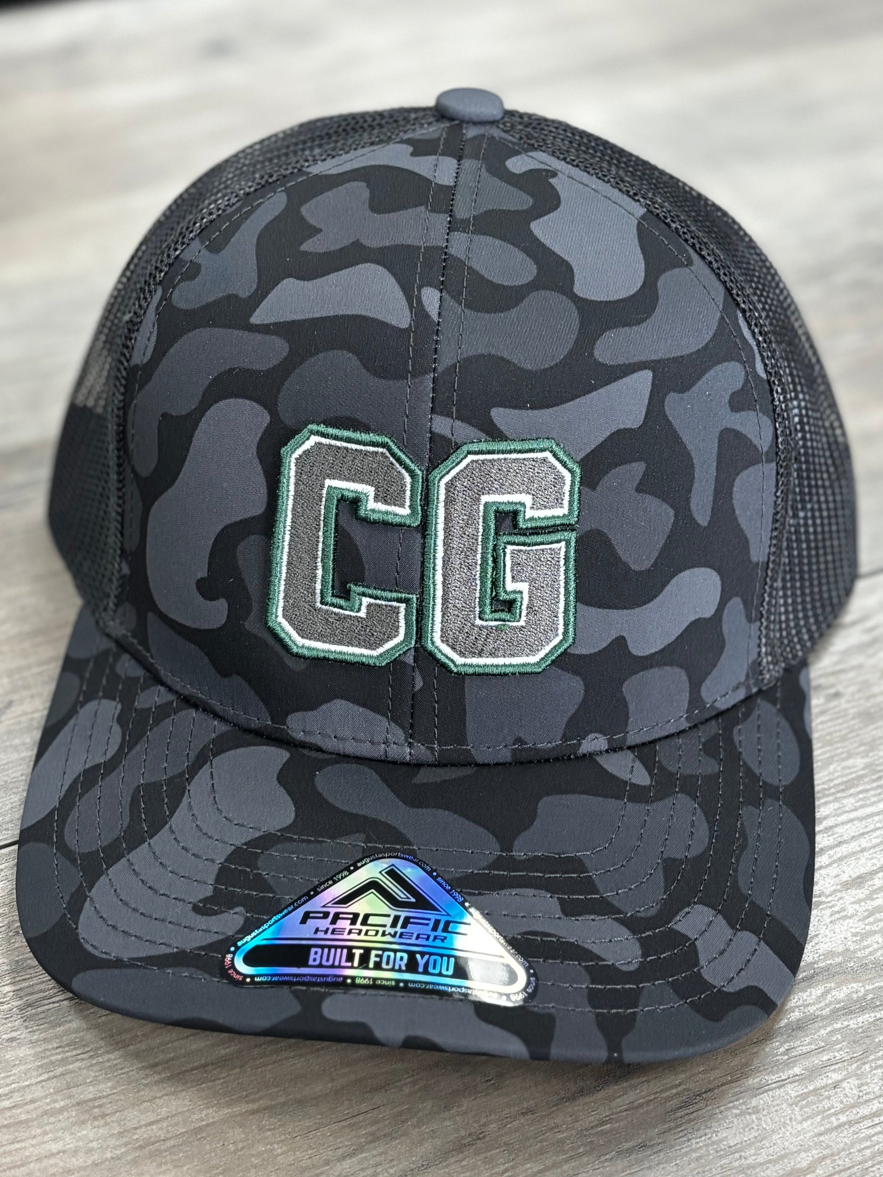 Cottage Grove Wolfpack CG Pacific Duck Camo Trucker Snapback Hat-Hats-Advanced Sportswear