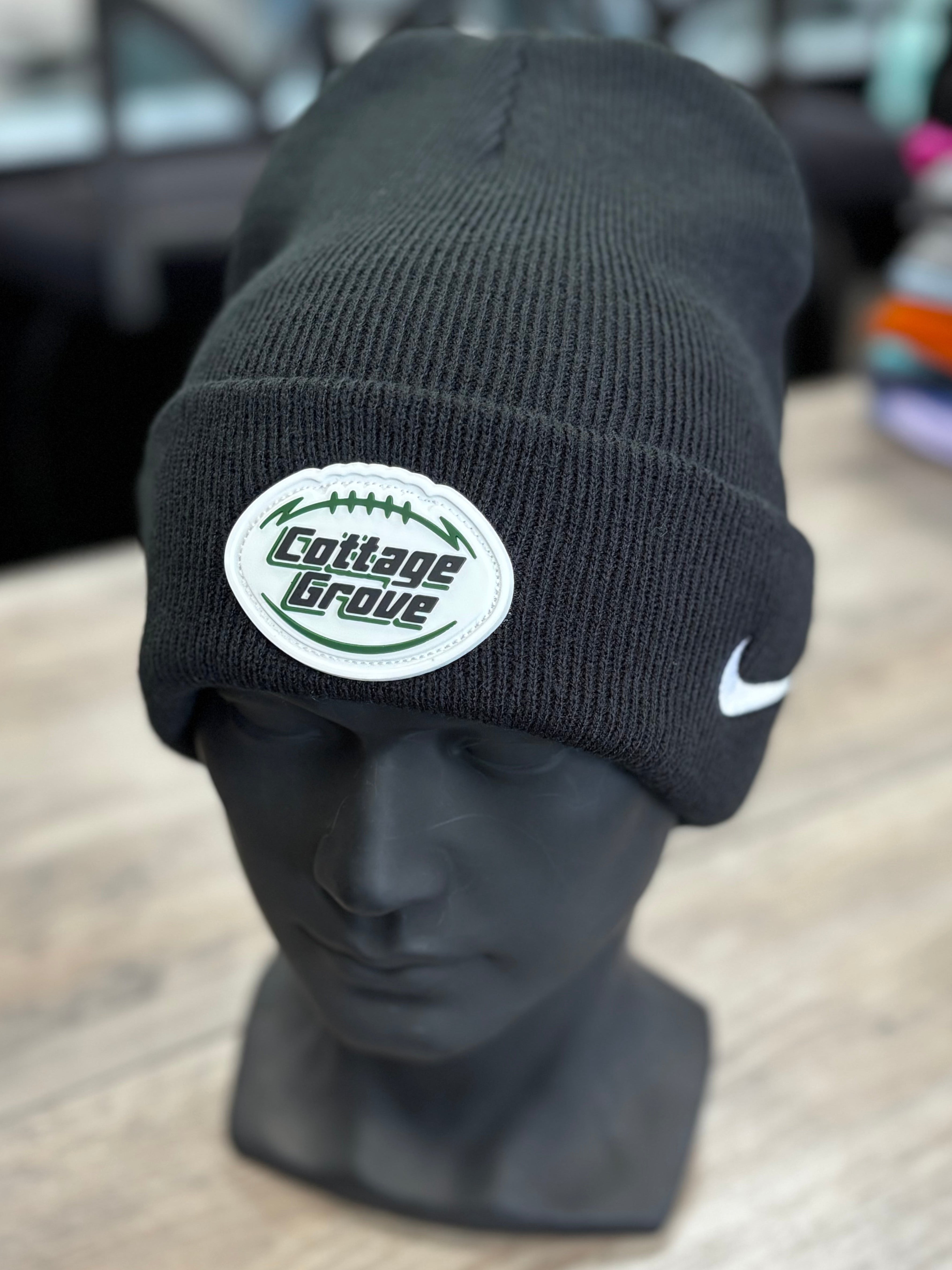 Cottage Grove Wolfpack Football Nike Team Cuffed Beanie-Hats-Advanced Sportswear