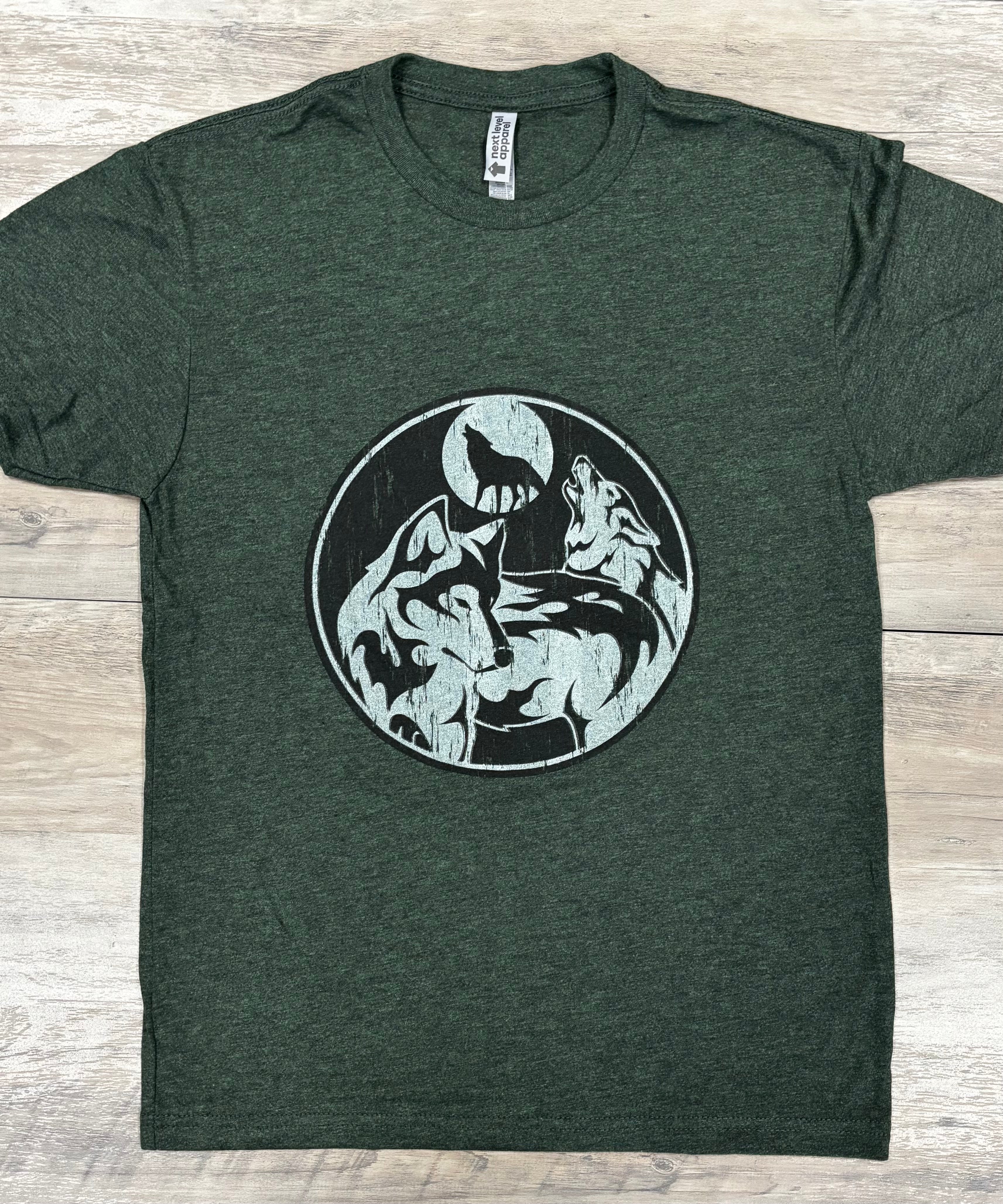 Park Wolfpack Light Wash Wolfpack Next Level Tee-TShirts-Advanced Sportswear