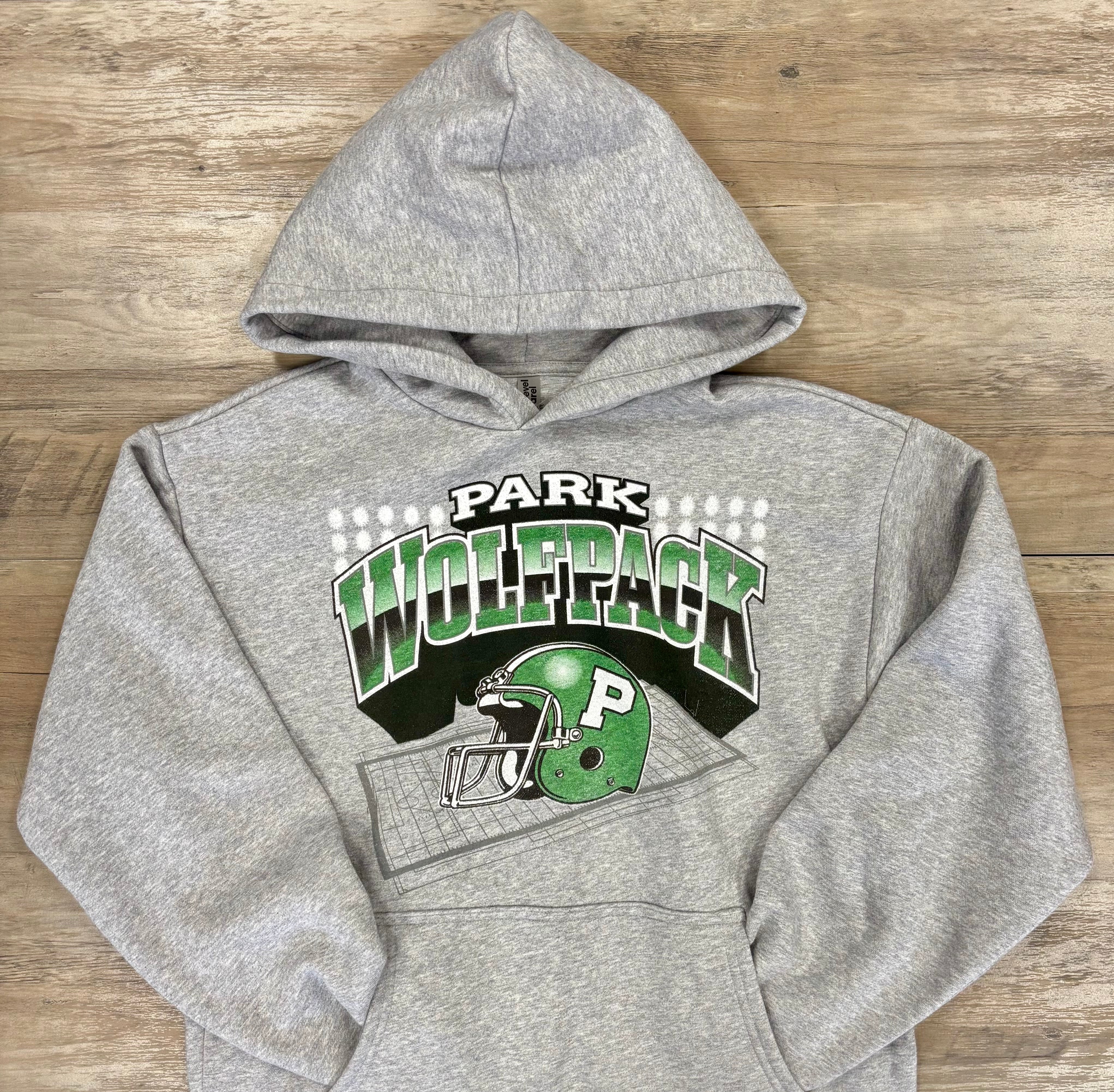 Park Wolfpack Football Next Level Hoodie-Hoodies-Advanced Sportswear