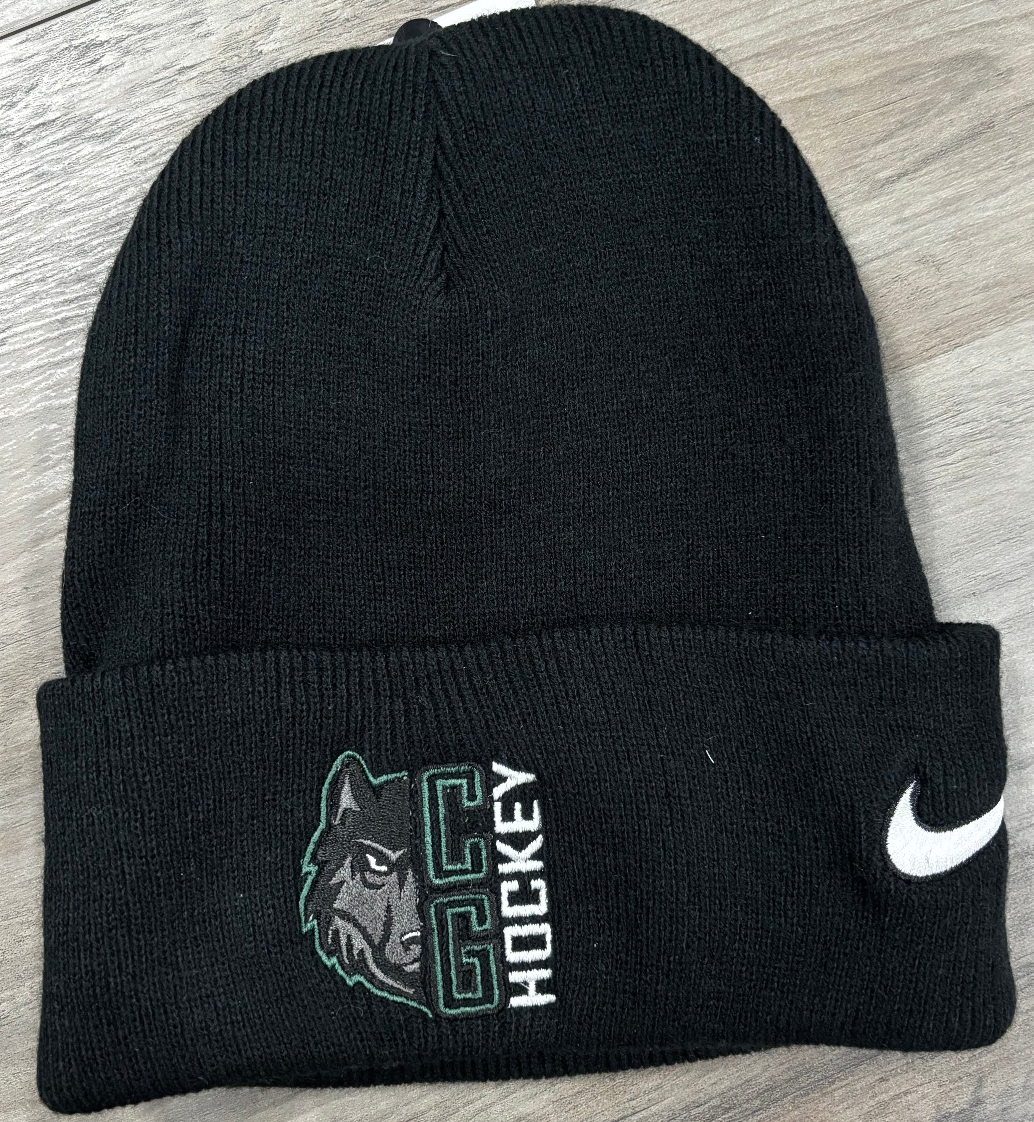 Cottage Grove Wolfpack CG Hockey Nike Team Cuffed Beanie-Hats-Advanced Sportswear