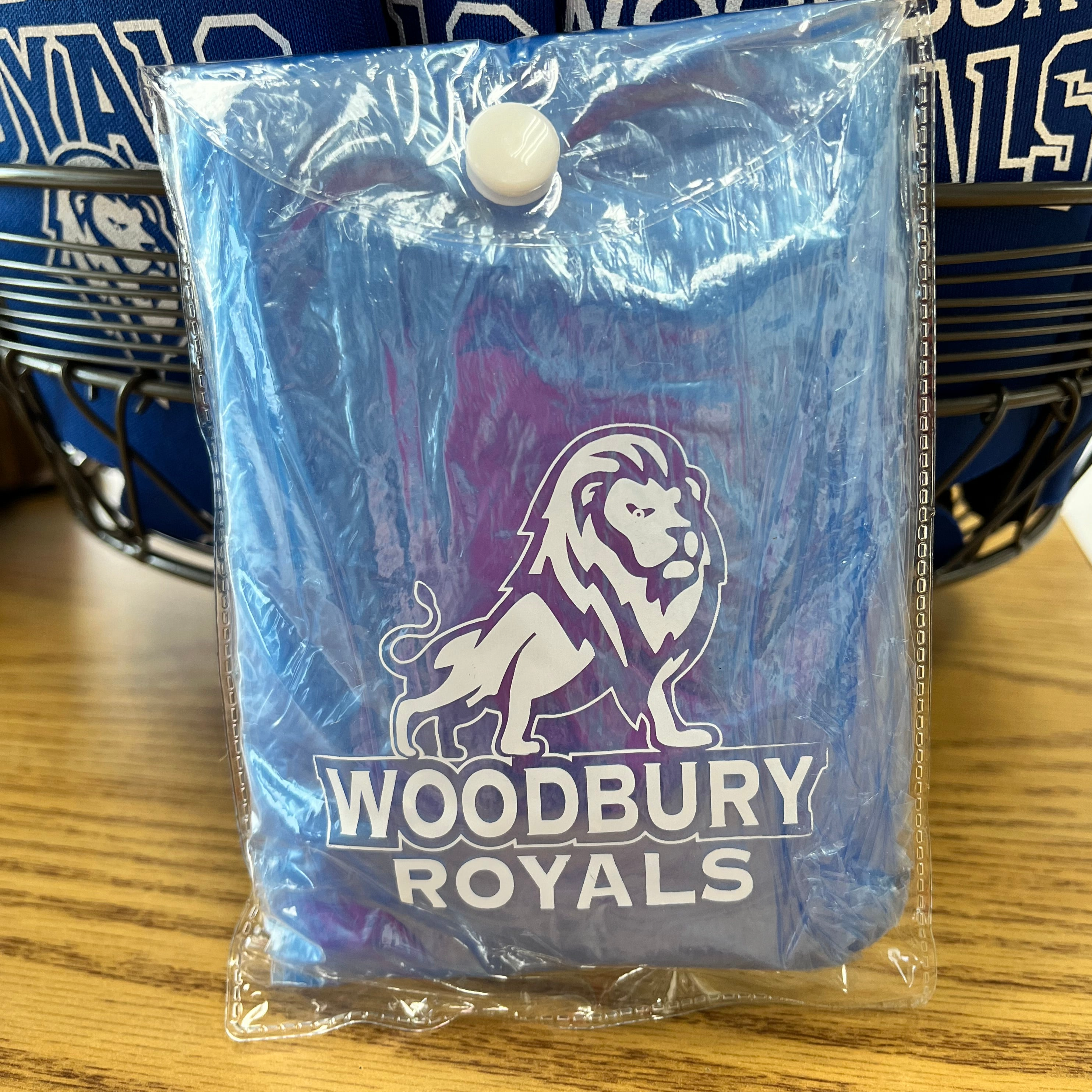 WOODBURY ROYALS PONCHO-Accessories-Advanced Sportswear
