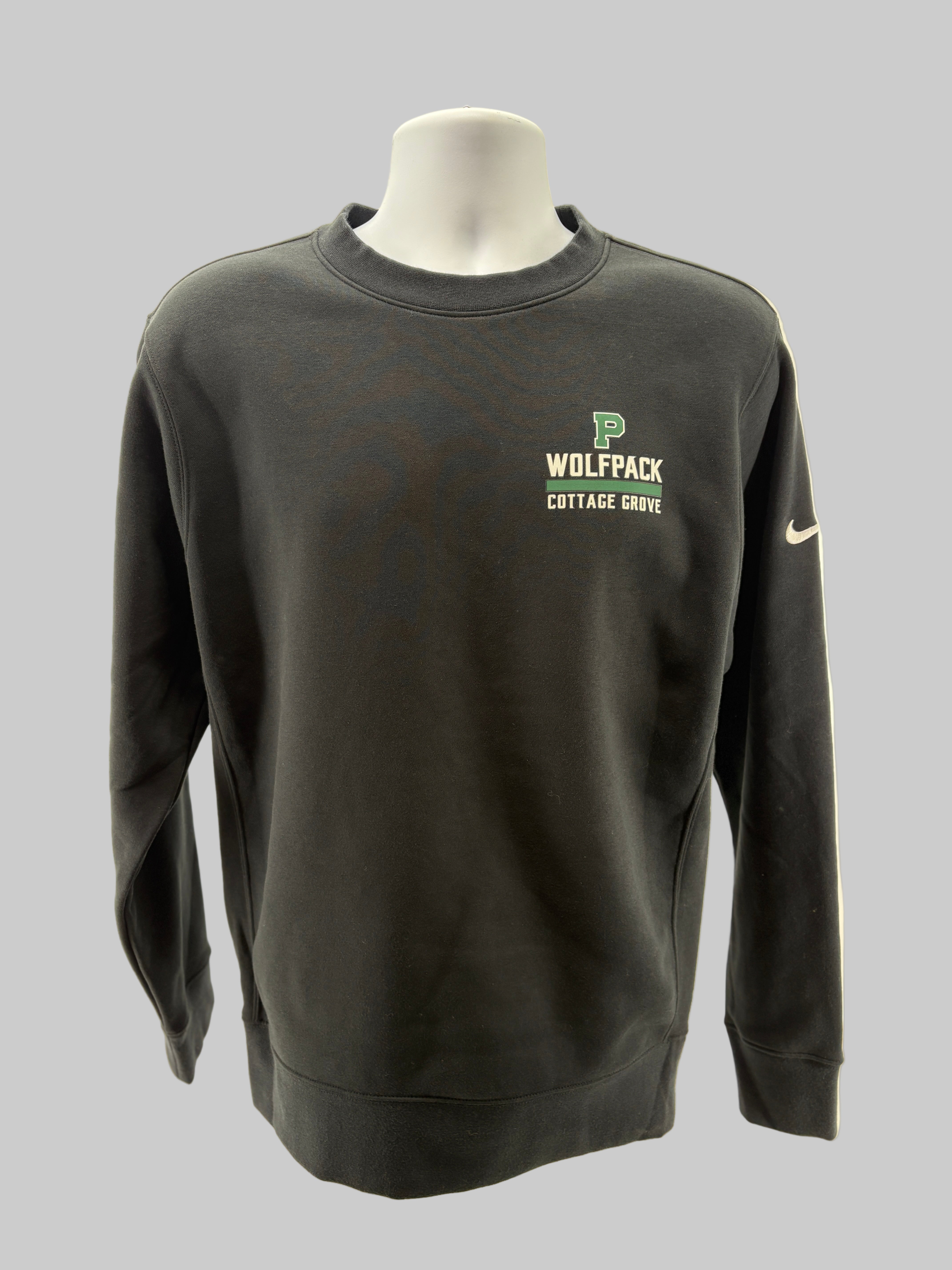 Park Nike - Nike Club Fleece Sleeve Swoosh Crew-Crew Necks-Advanced Sportswear