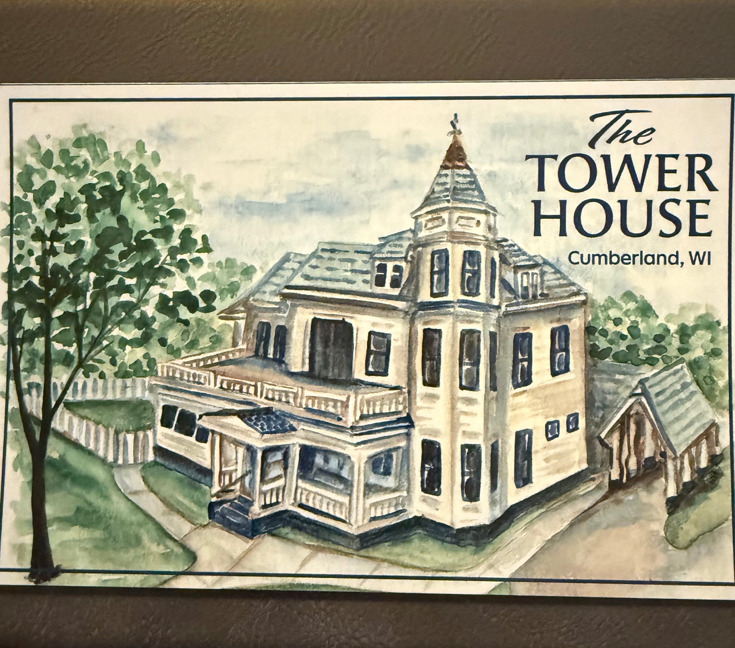Tower House Postcards-Advanced Sportswear