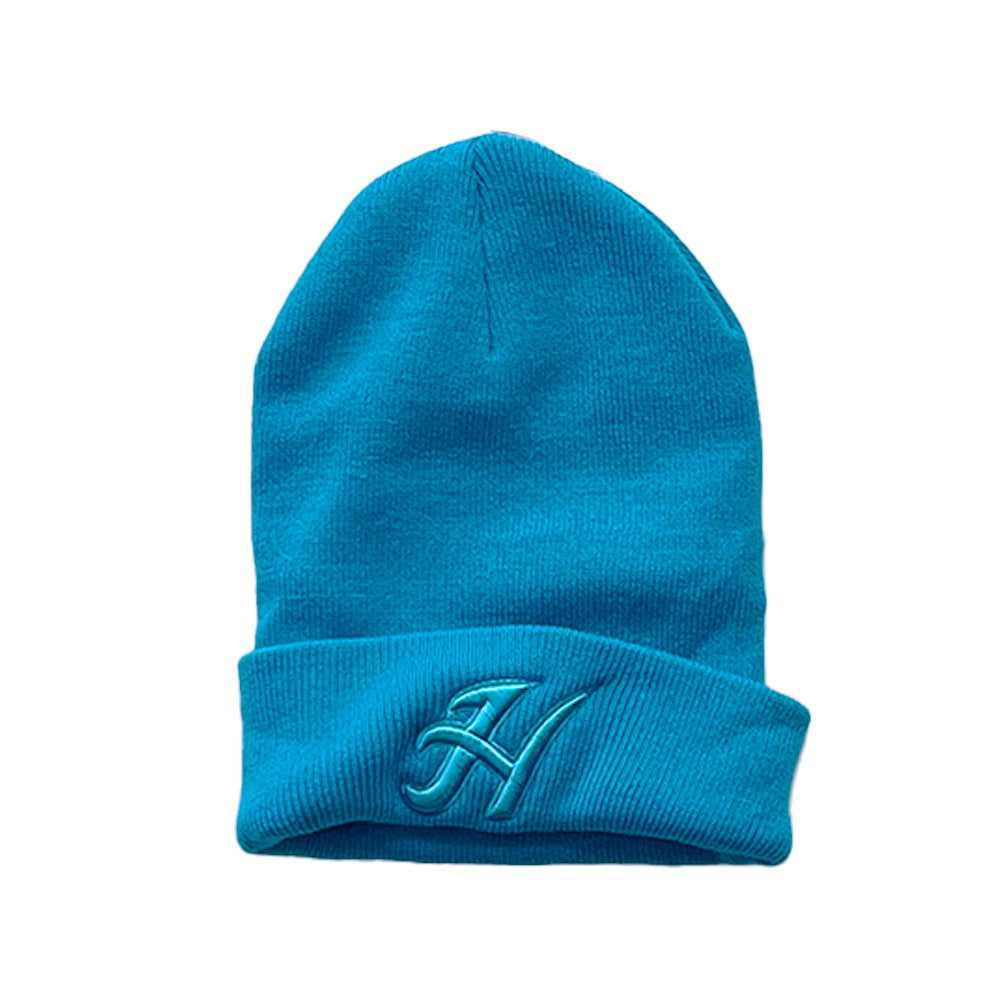 PUFF H Port & Company® Knit Cap- CLEARANCE-Hats-Advanced Sportswear