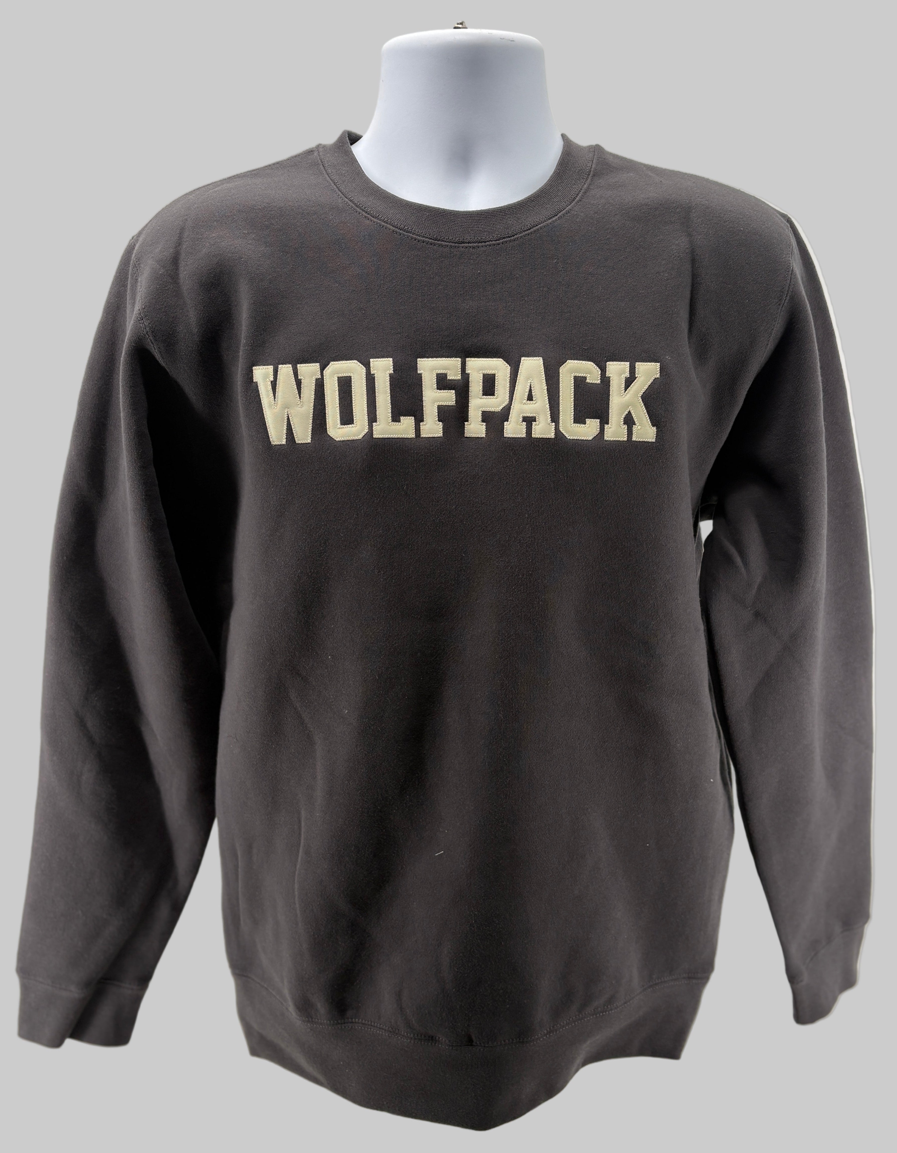 Wolfpack Independent Heavyweight Crewneck Sweatshirt-Crew Necks-Advanced Sportswear