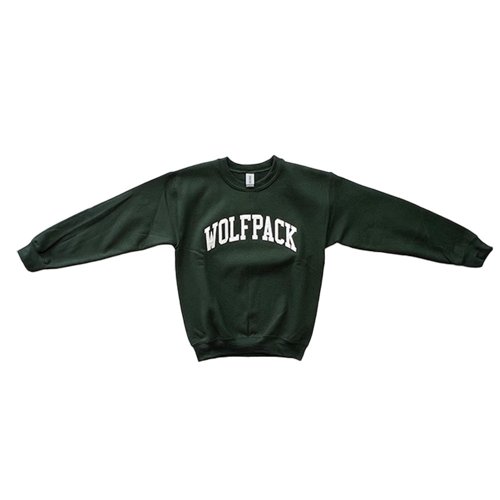 Wolfpack Gildan Youth Heavy Blend Crewneck-Crew Necks-Advanced Sportswear