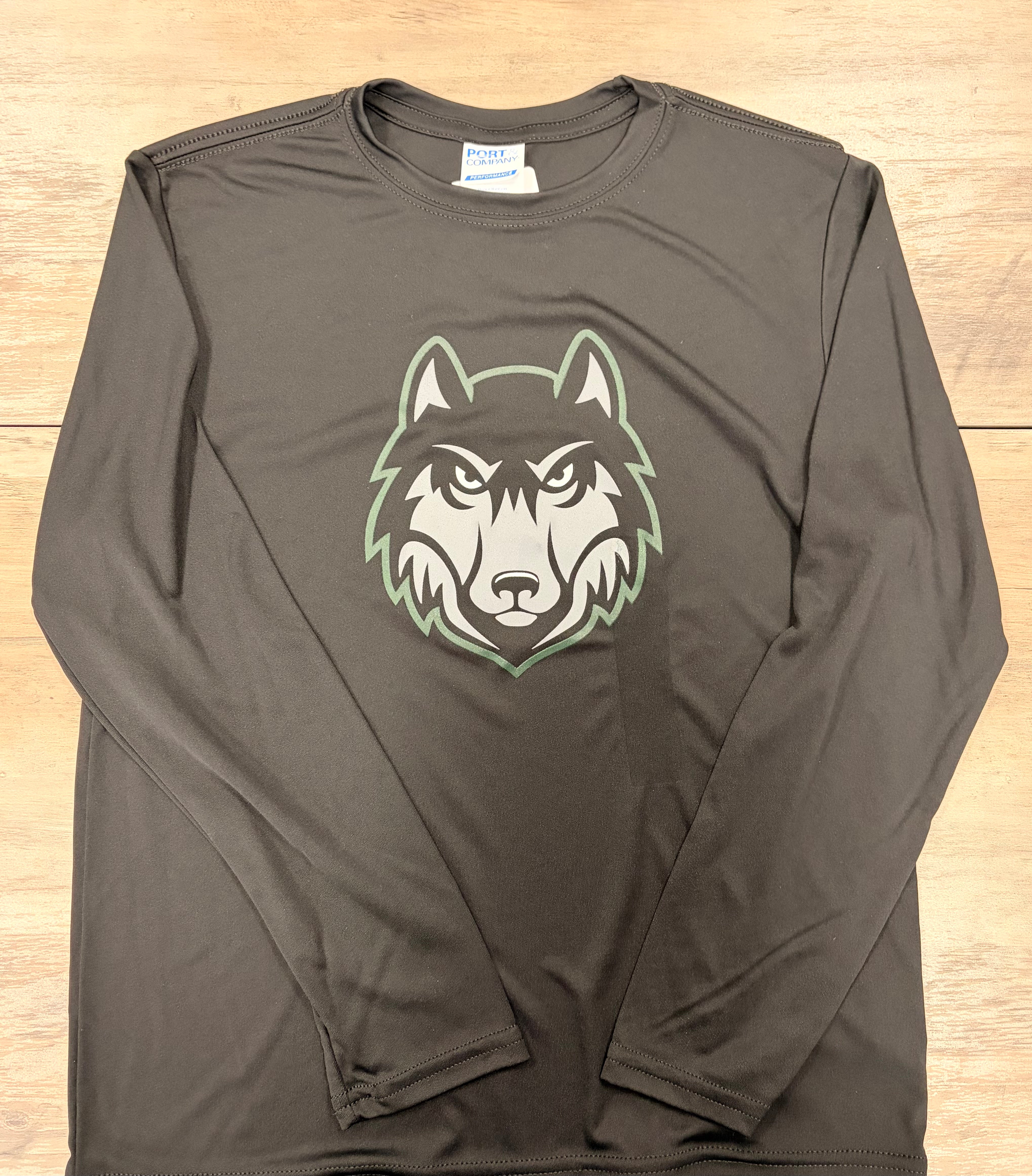 Cottage Grove Wolfpack Hockey Long Sleeve Performance Tee-Long Sleeve-Advanced Sportswear