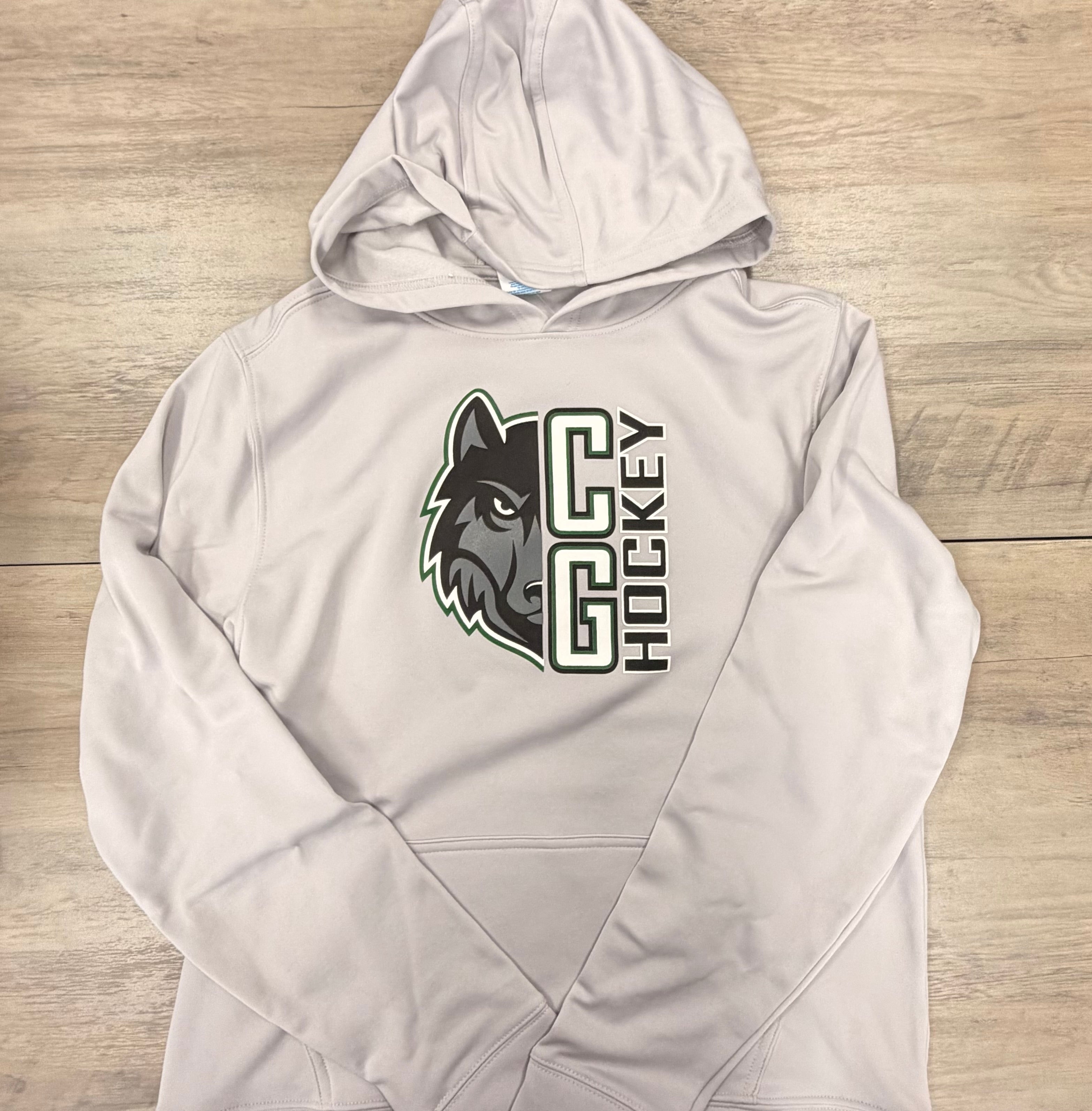 Cottage Grove Wolfpack Hockey Youth Pullover Sweatshirt-Sweatshirt-Advanced Sportswear