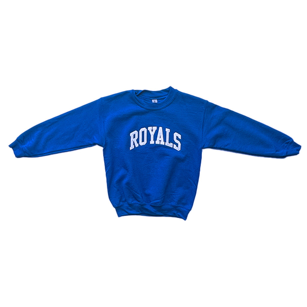Royals Gildan Youth Heavy Blend Crewneck-Crew Necks-Advanced Sportswear