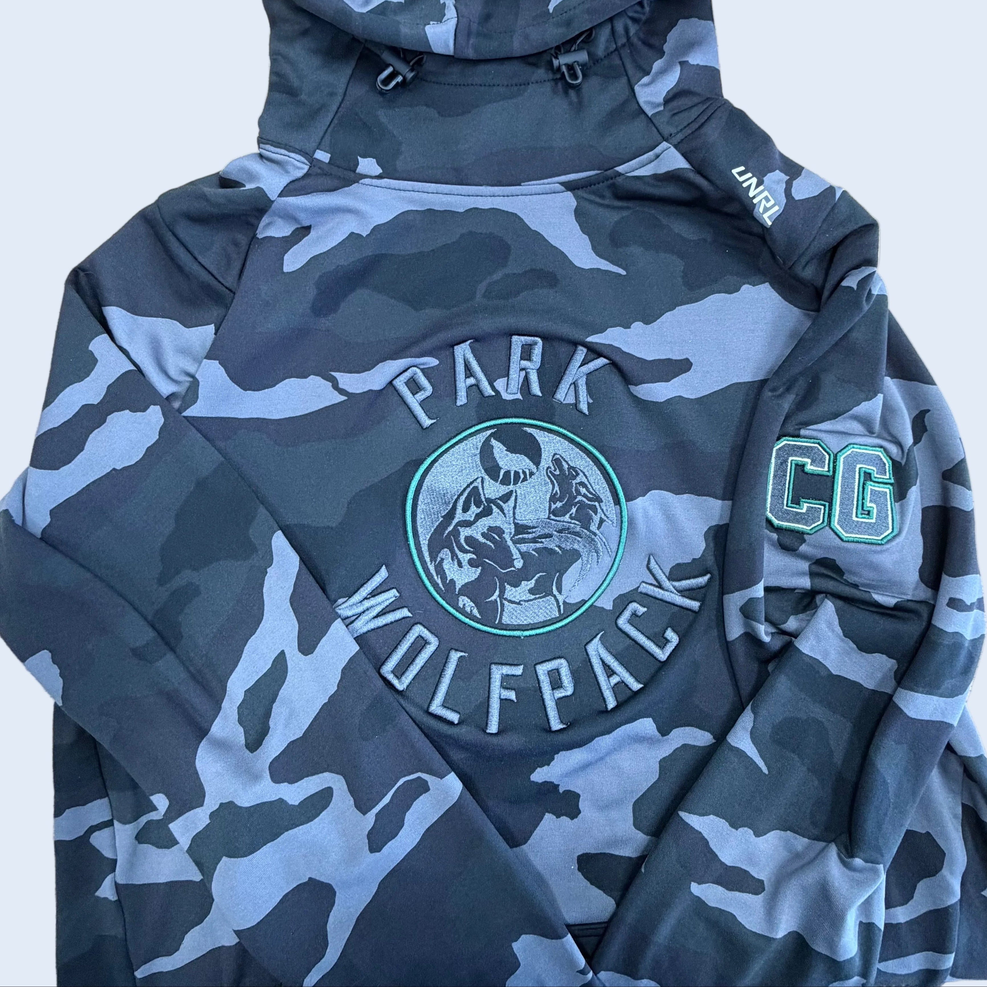 Park Wolfpack CG UNRL Camo Crossover II Hoodie-Hoodies-Advanced Sportswear