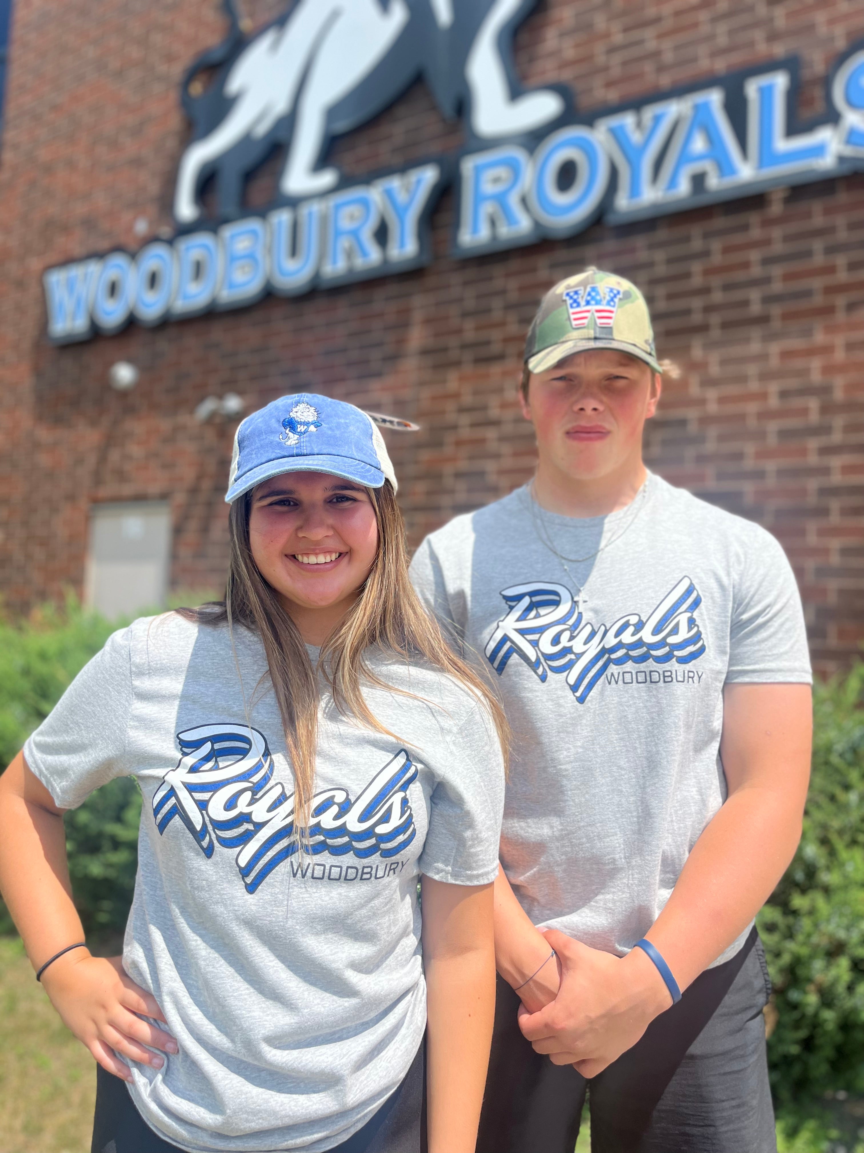 WOODBURY ROYALS Retro District ® Very Important Tee ®-CLEARANCE-TShirts-Advanced Sportswear