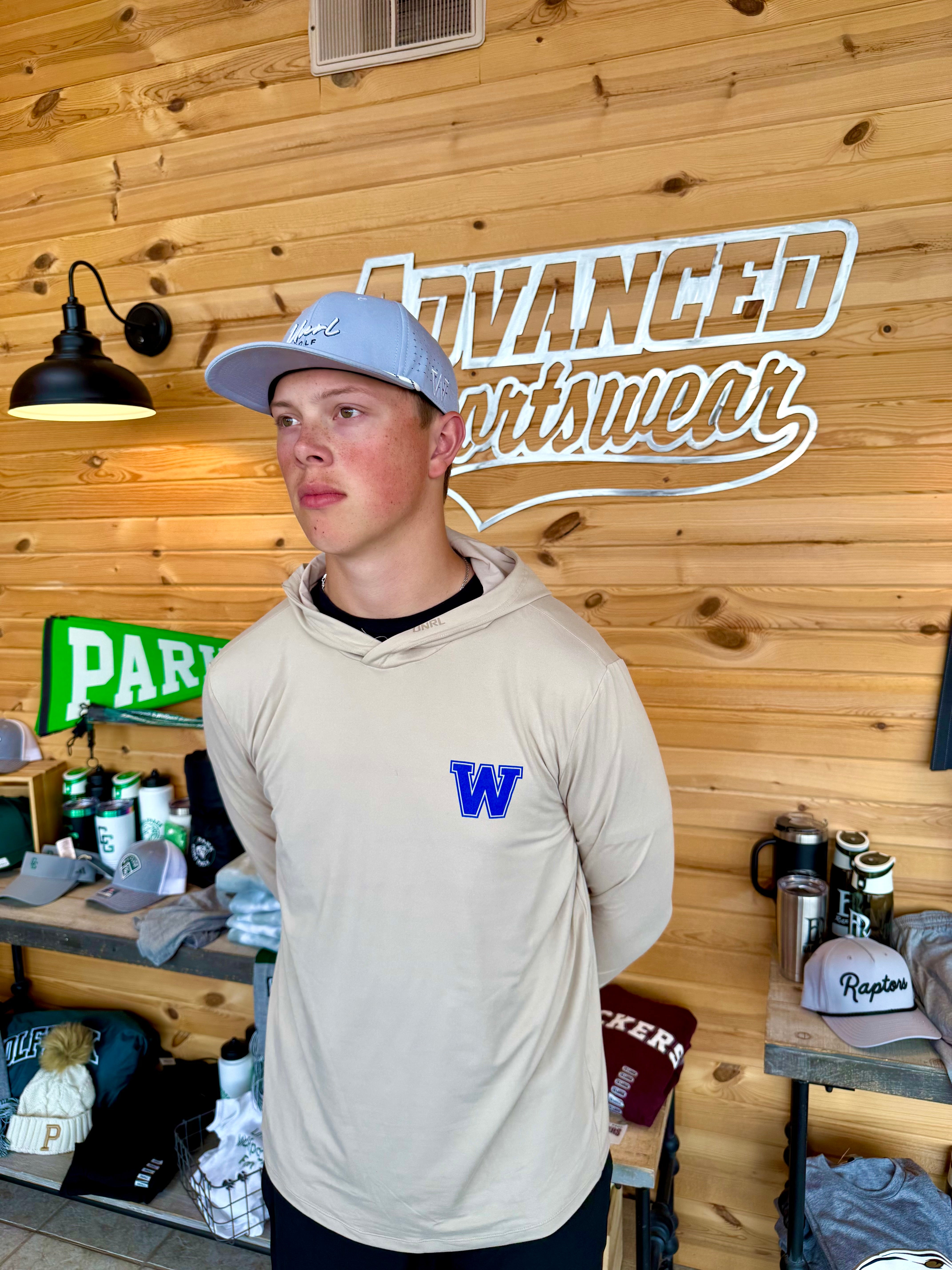 Woodbury Royals UNRL Ultra Hooded Long Sleeve-Long Sleeve-Advanced Sportswear