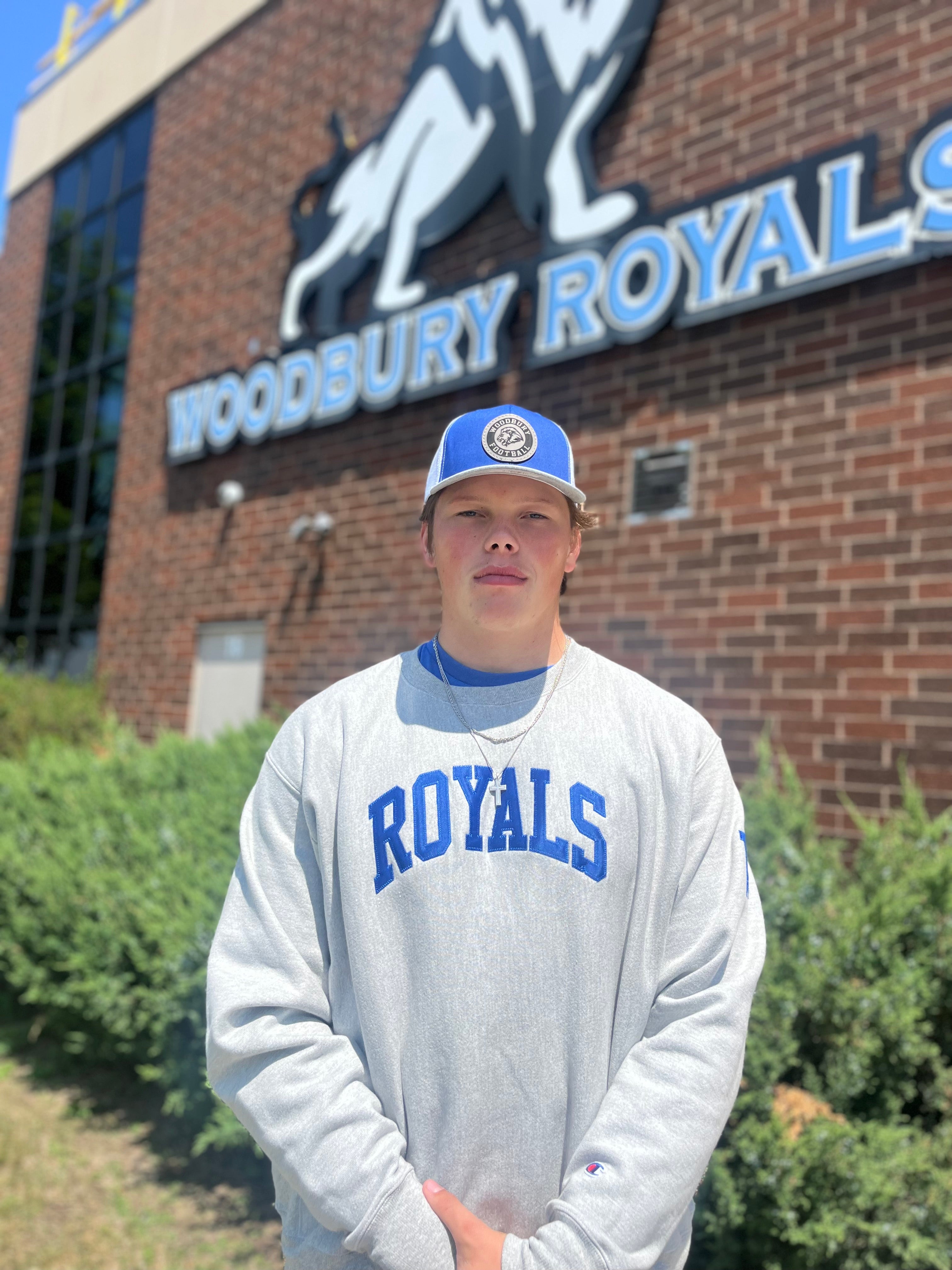 Royals W Champion Reverse Weave® Crew-Crew Necks-Advanced Sportswear