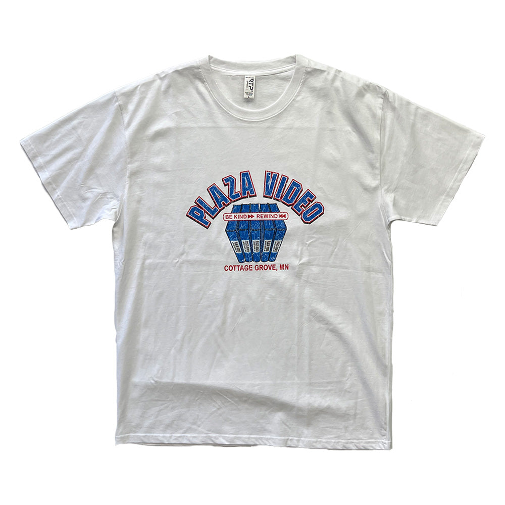 PLAZA VIDEO THROWBACK RTP Crew Neck T-shirt-TShirts-Advanced Sportswear