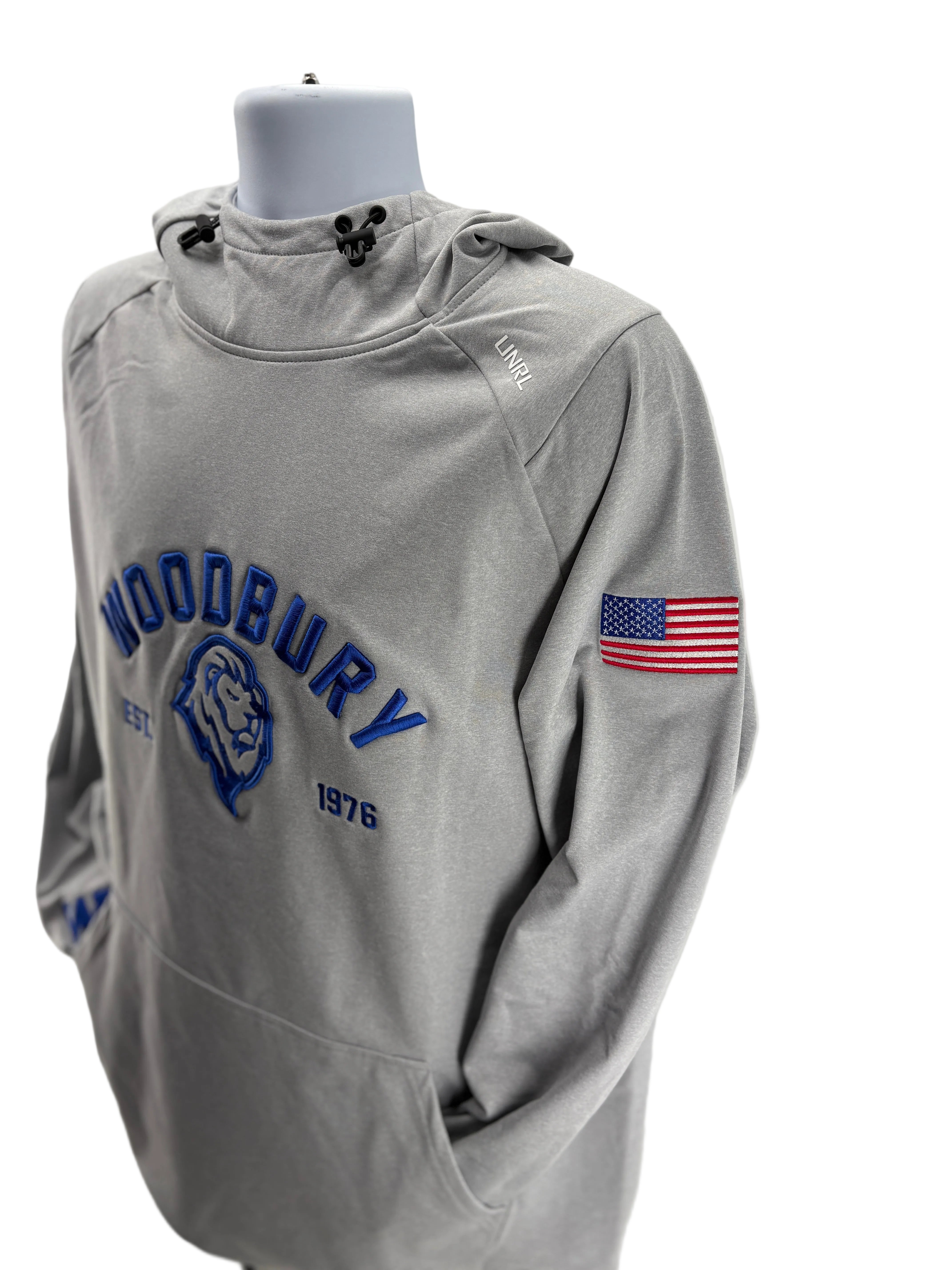 Woodbury Lion Flag UNRL Crossover II Hoodie-Hoodies-Advanced Sportswear
