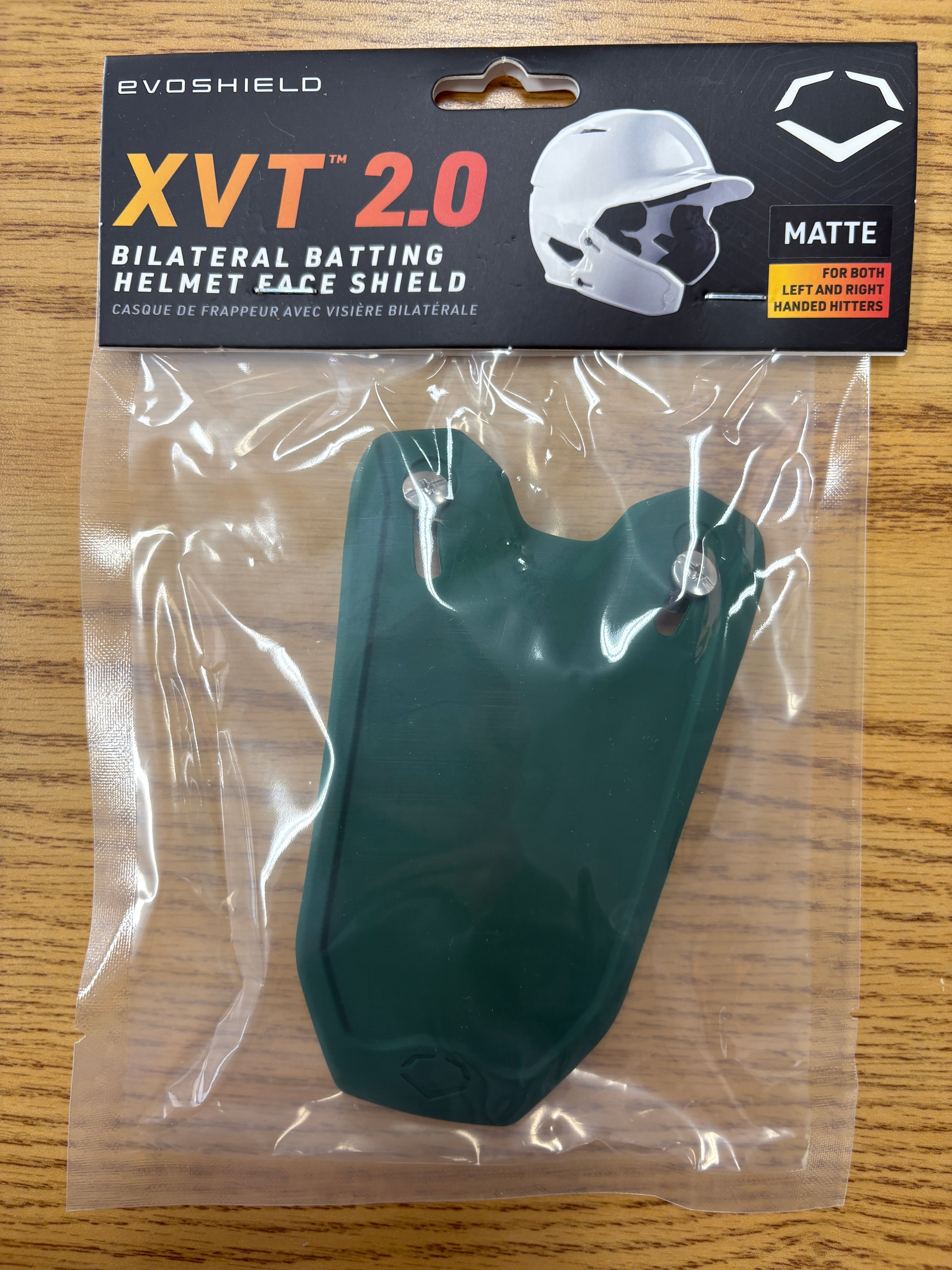 Evoshield XVT 2.0 Bilateral Batting Helmet Face Shield-Advanced Sportswear