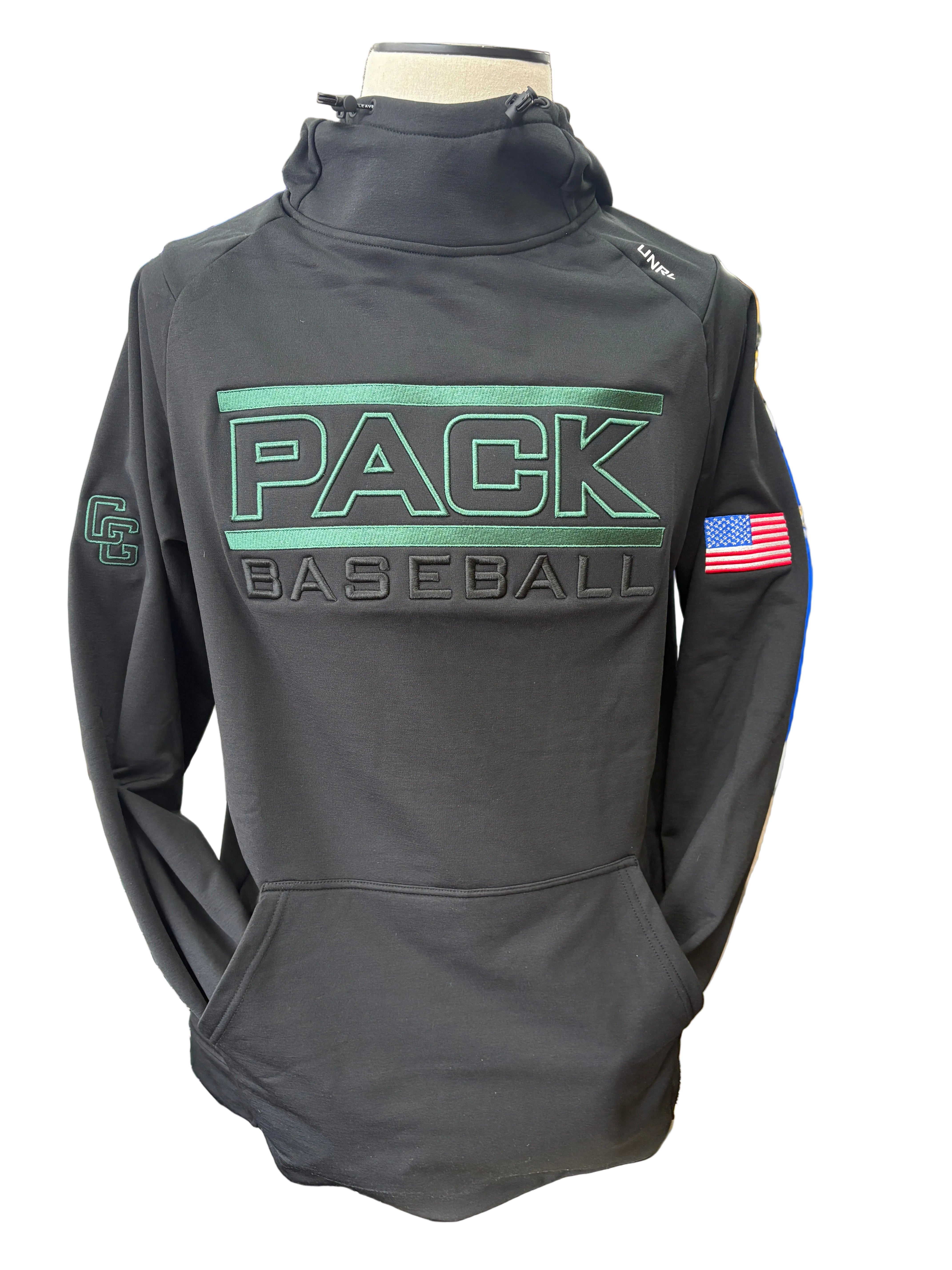 Park Puff Baseball UNRL Crossover Hoodie-Hoodies-Advanced Sportswear