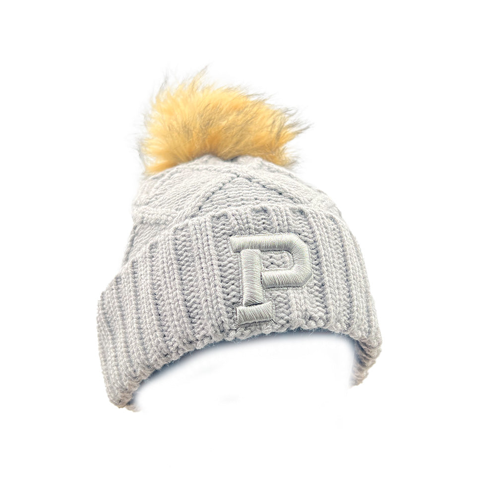 Puff P New Era Faux Fur Pom Beanie-Hats-Advanced Sportswear