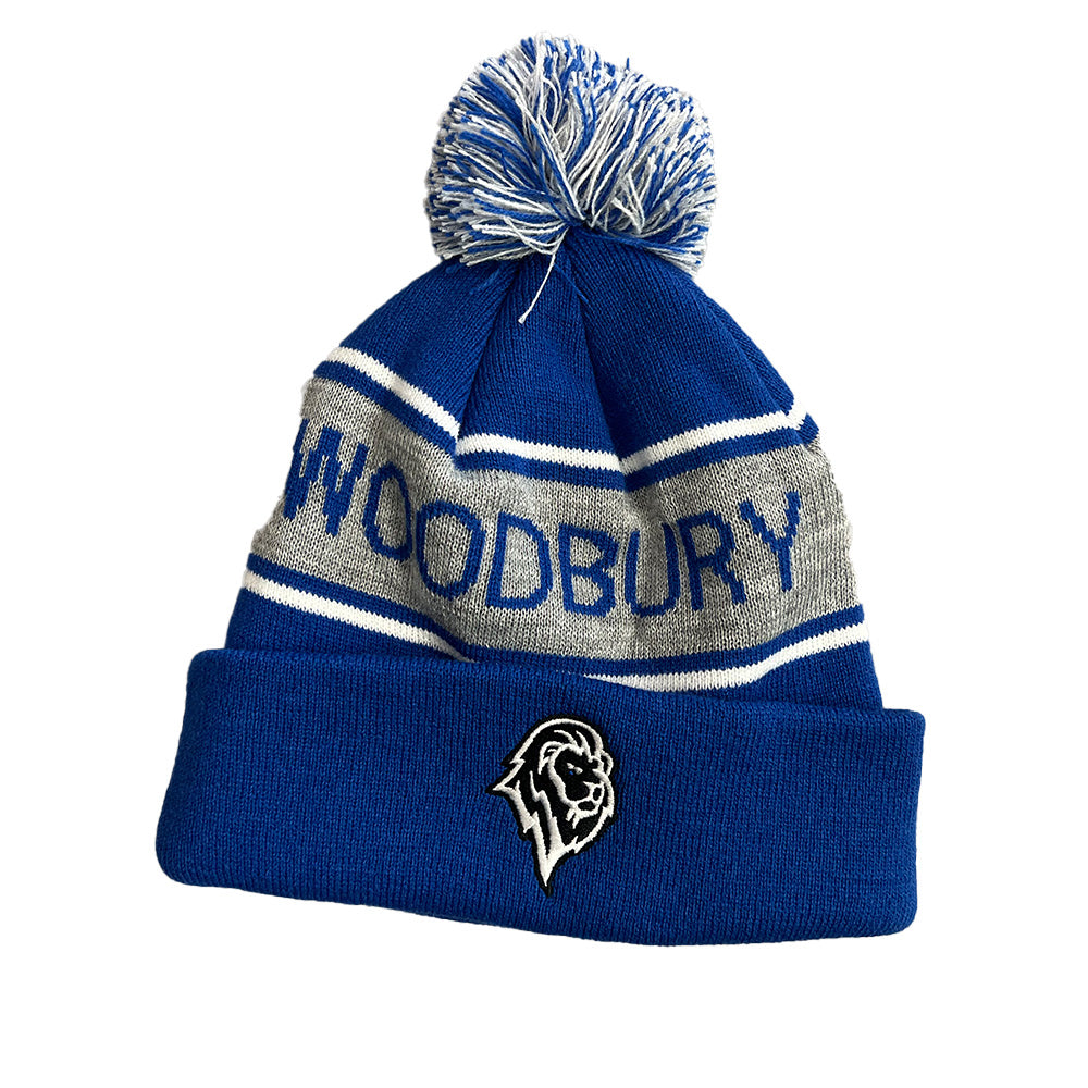Woodbury Royals Knit Pom Hat-Hats-Advanced Sportswear