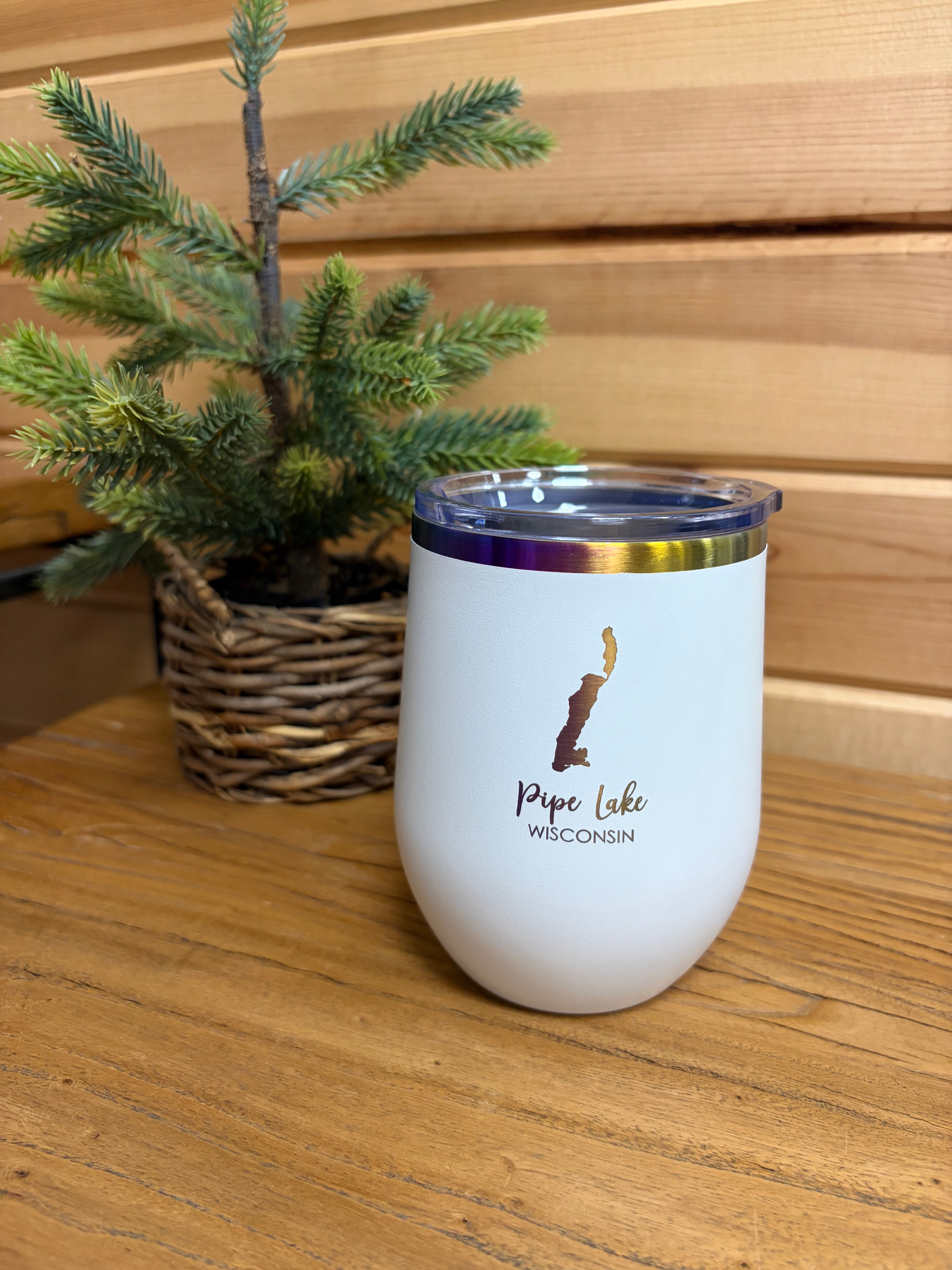 Tower House Pipe Lake 12 oz Polar Camel Stemless-Accessories-Advanced Sportswear