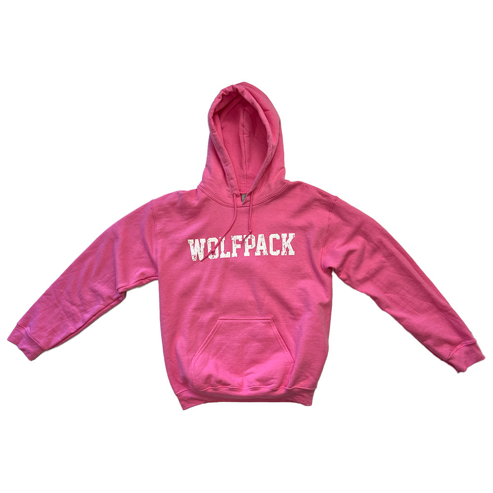 Wolfpack Pink Out Hoodie- CLEARANCE-Hoodies-Advanced Sportswear