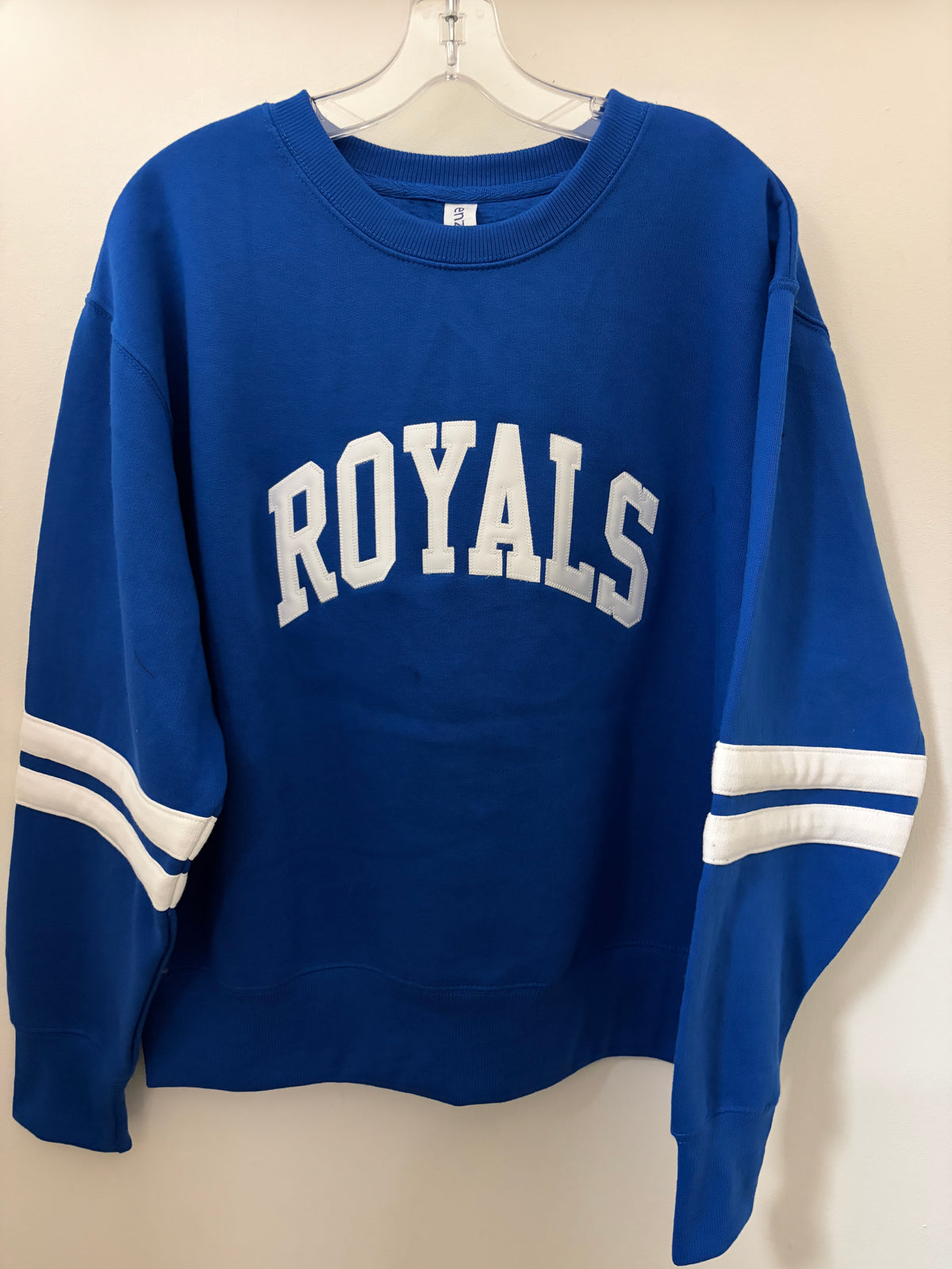 Woodbury Royals Enza Ladies Boxy Varsity Crewneck