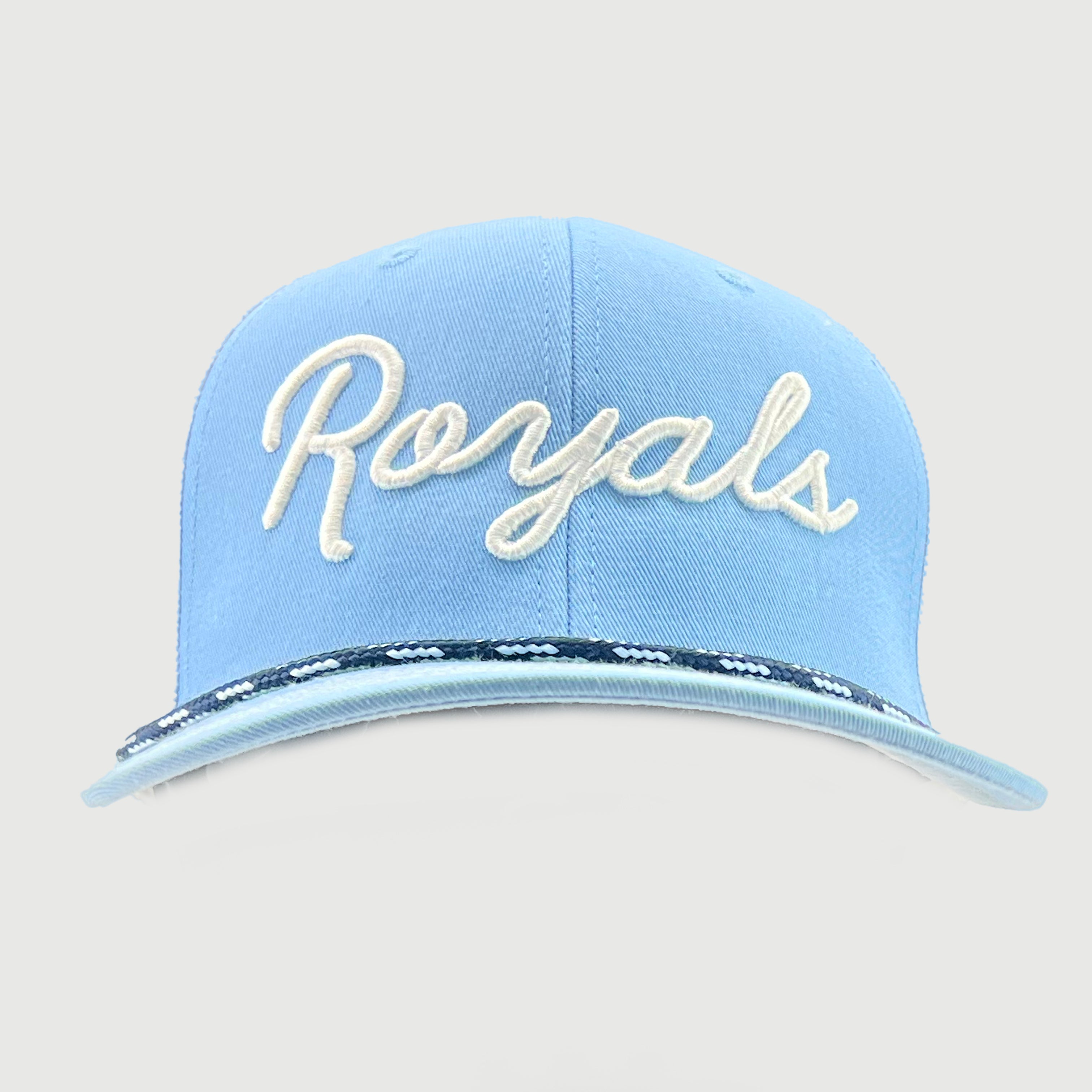 Royals Puff Rope Trucker Hat-Hats-Advanced Sportswear