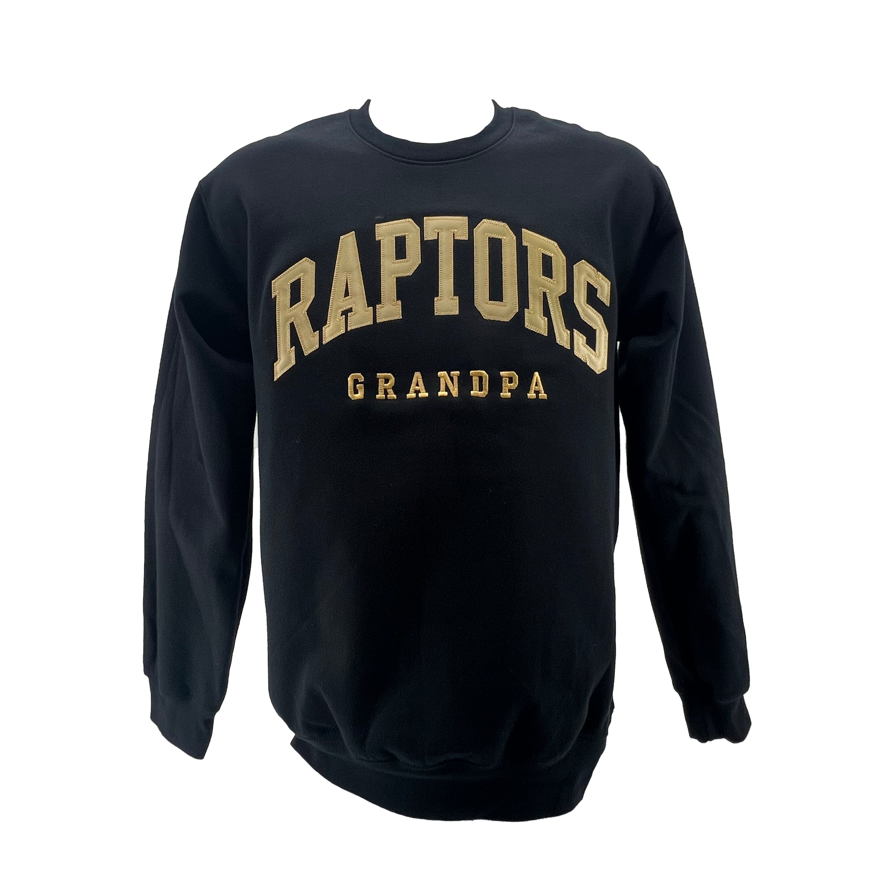 Raptors Grandpa Fleece Crewneck-Crew Necks-Advanced Sportswear