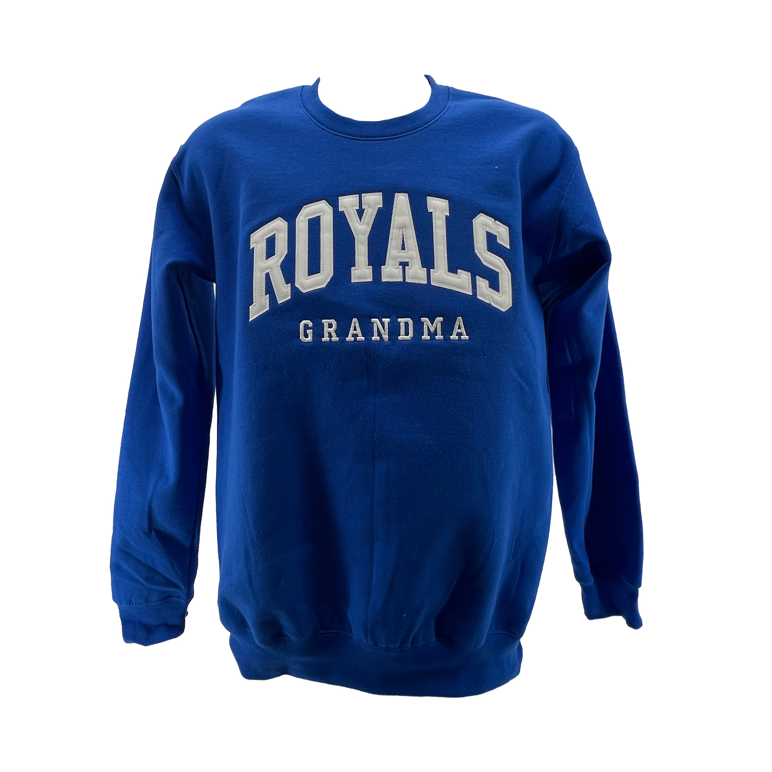 Royals Grandma Fleece Crewneck-Crew Necks-Advanced Sportswear