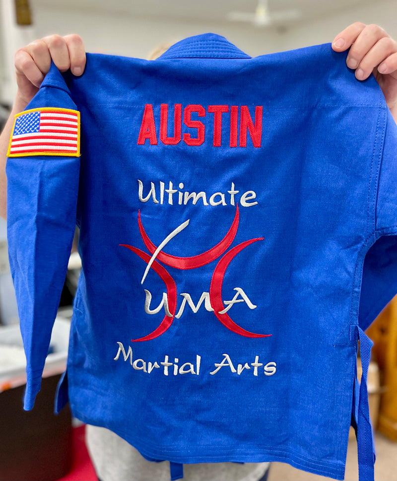Embroidered Ultimate Martial Arts uniform