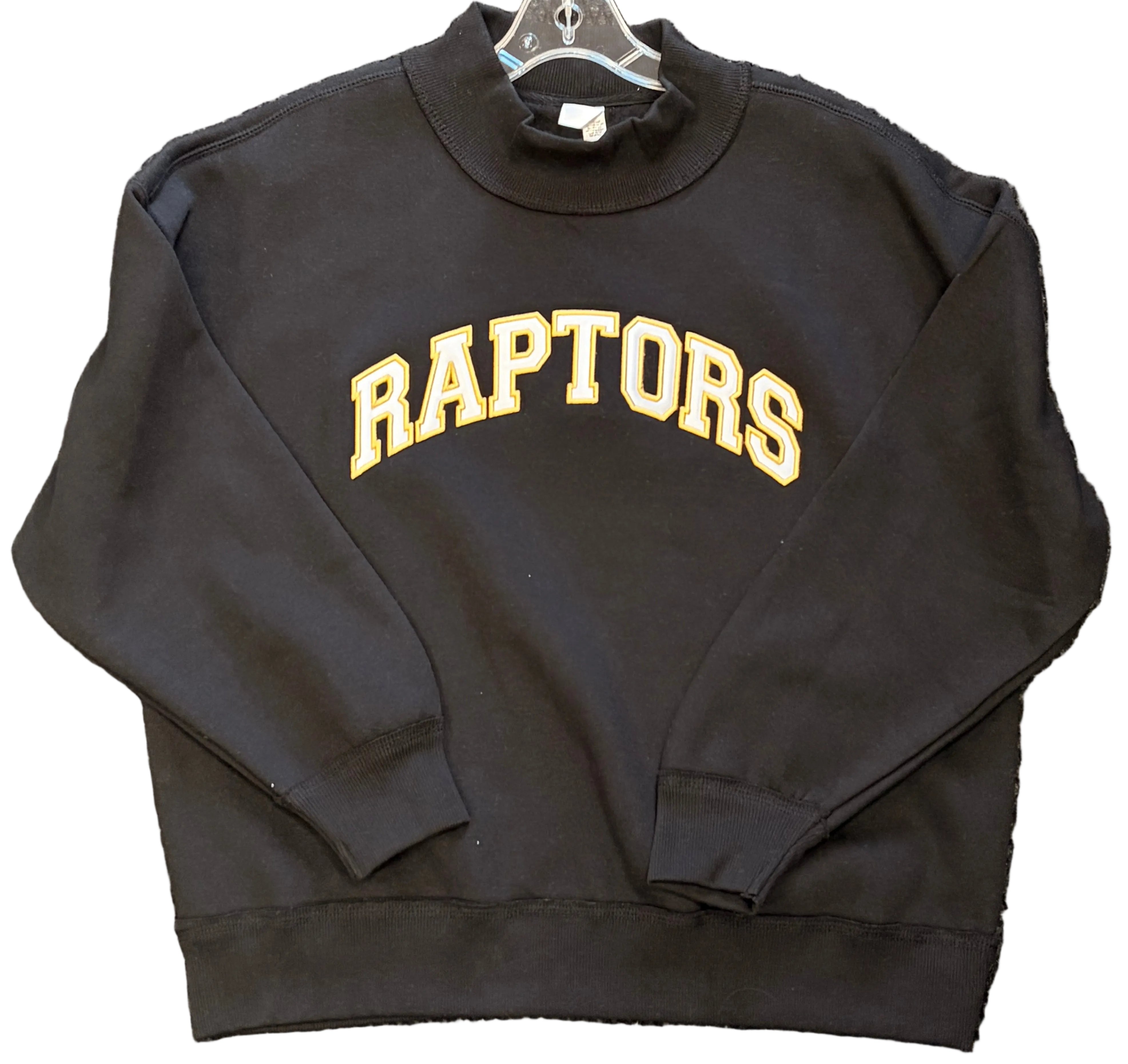 East Ridge Raptors Pennant Mockneck Crew-Crew Necks-Advanced Sportswear