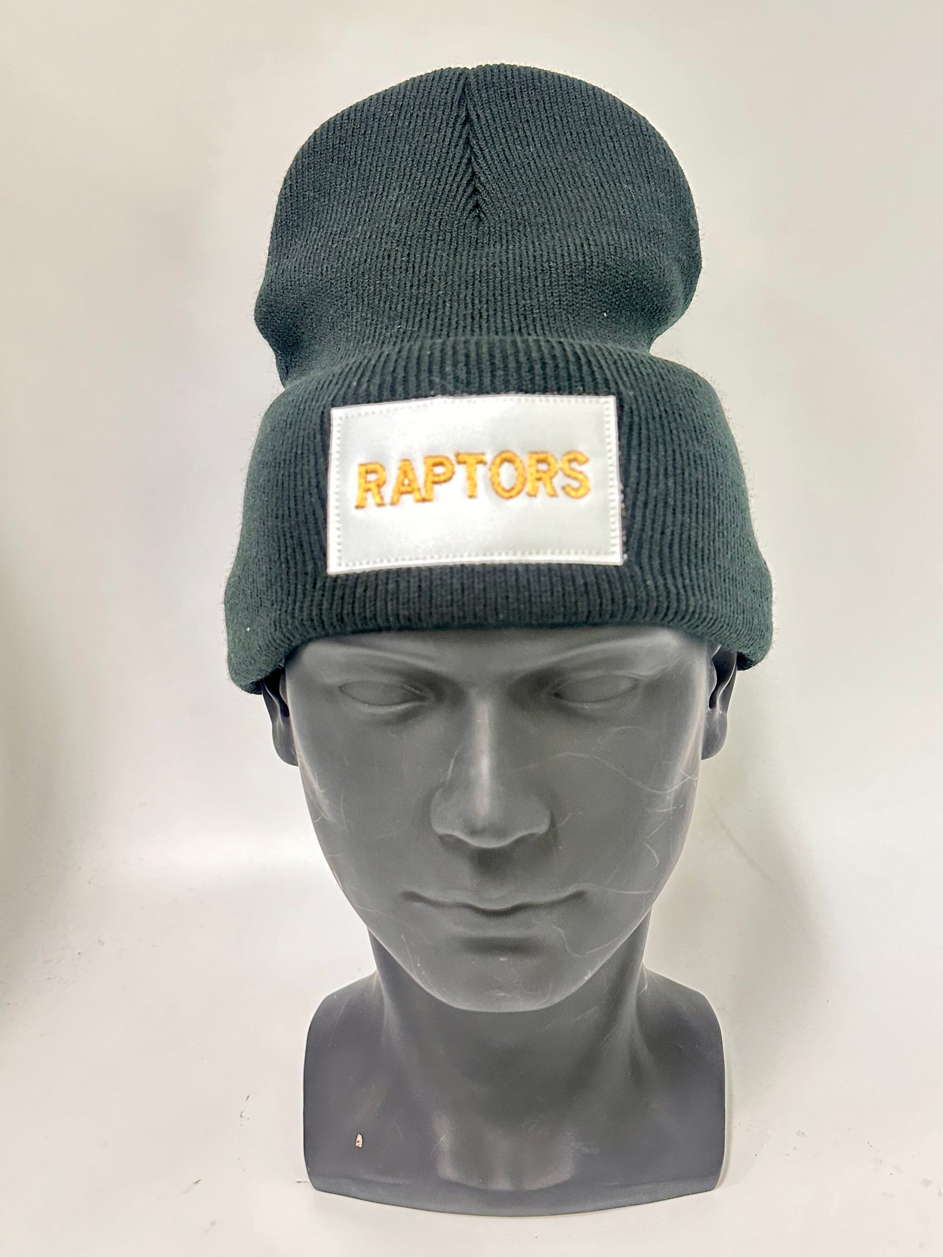 Raptors Patch Beanie-Hats-Advanced Sportswear