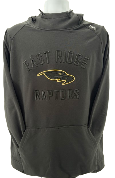 Puff East Ridge Raptors Raptor Head UNRL Crossover Hoodie-Hoodies-Advanced Sportswear