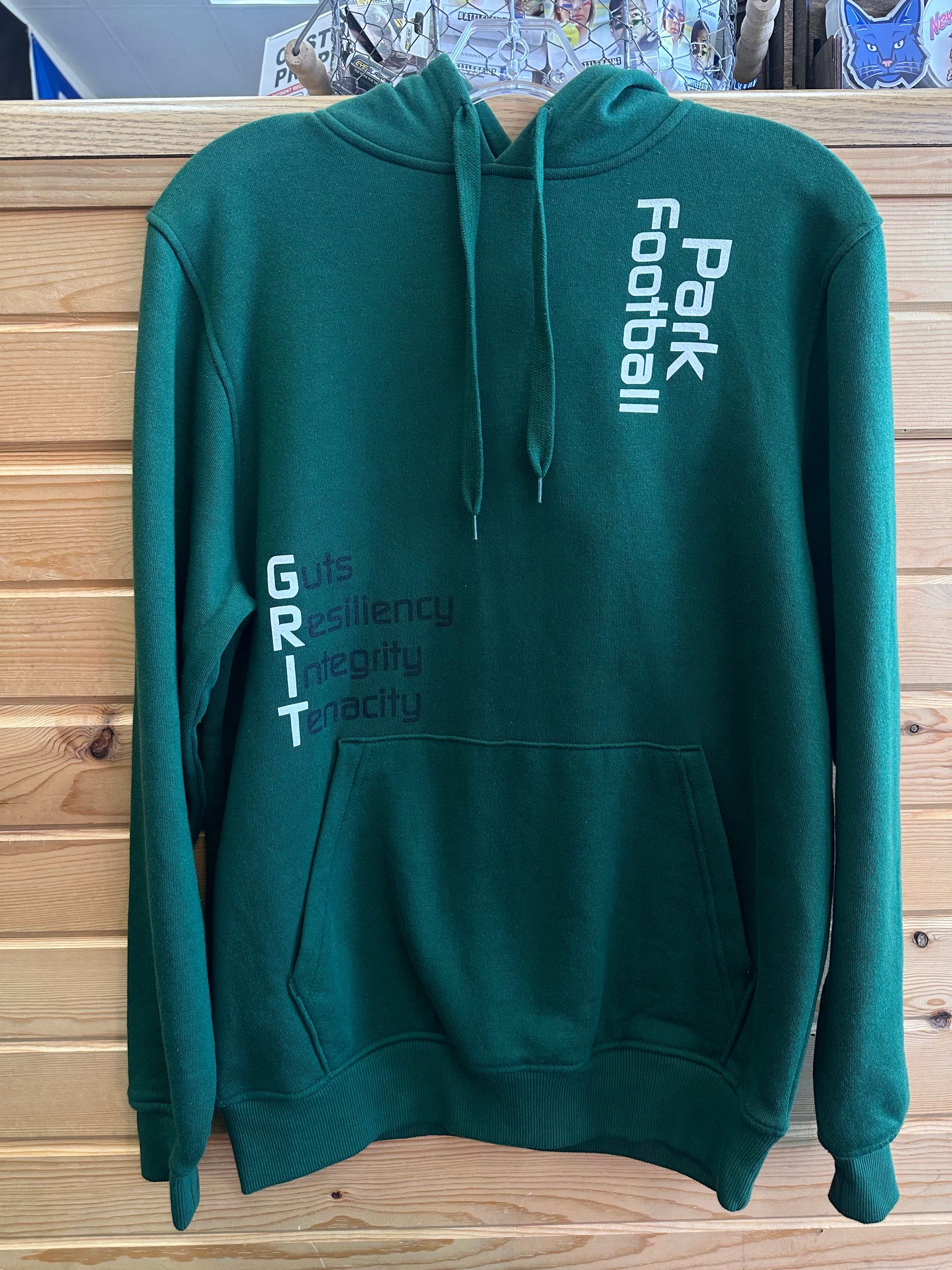 Park Football GRIT Fleece Hoodie- CLEARANCE-Hoodies-Advanced Sportswear