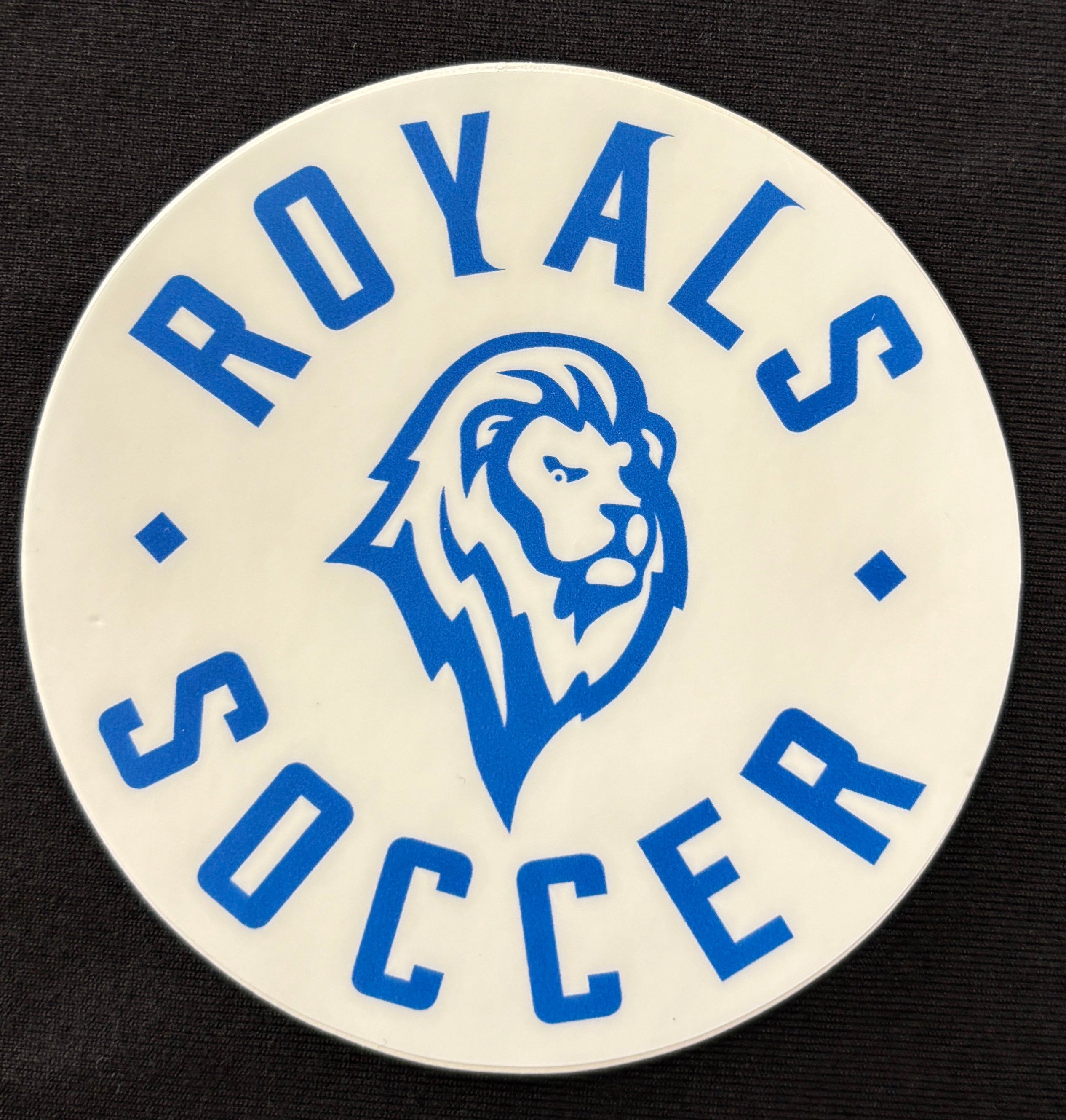 Royals Soccer Sticker-Stickers-Advanced Sportswear