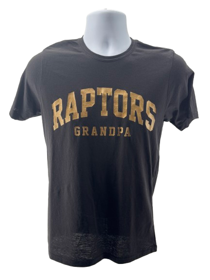 Raptors Grandpa Arched Tee-TShirts-Advanced Sportswear