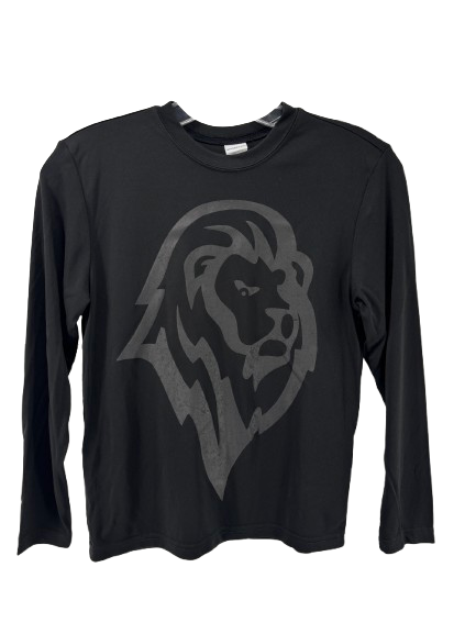 Lion Head Tone on Tone LS Tee-Long Sleeve-Advanced Sportswear